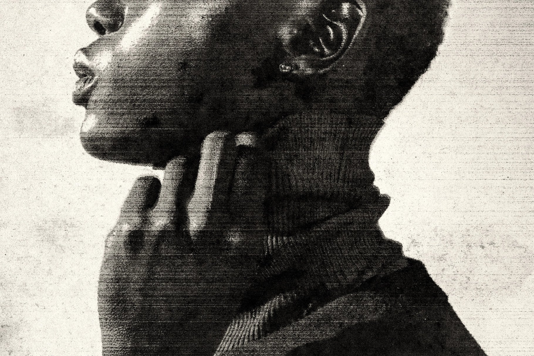 Blemished Print Photo Effect