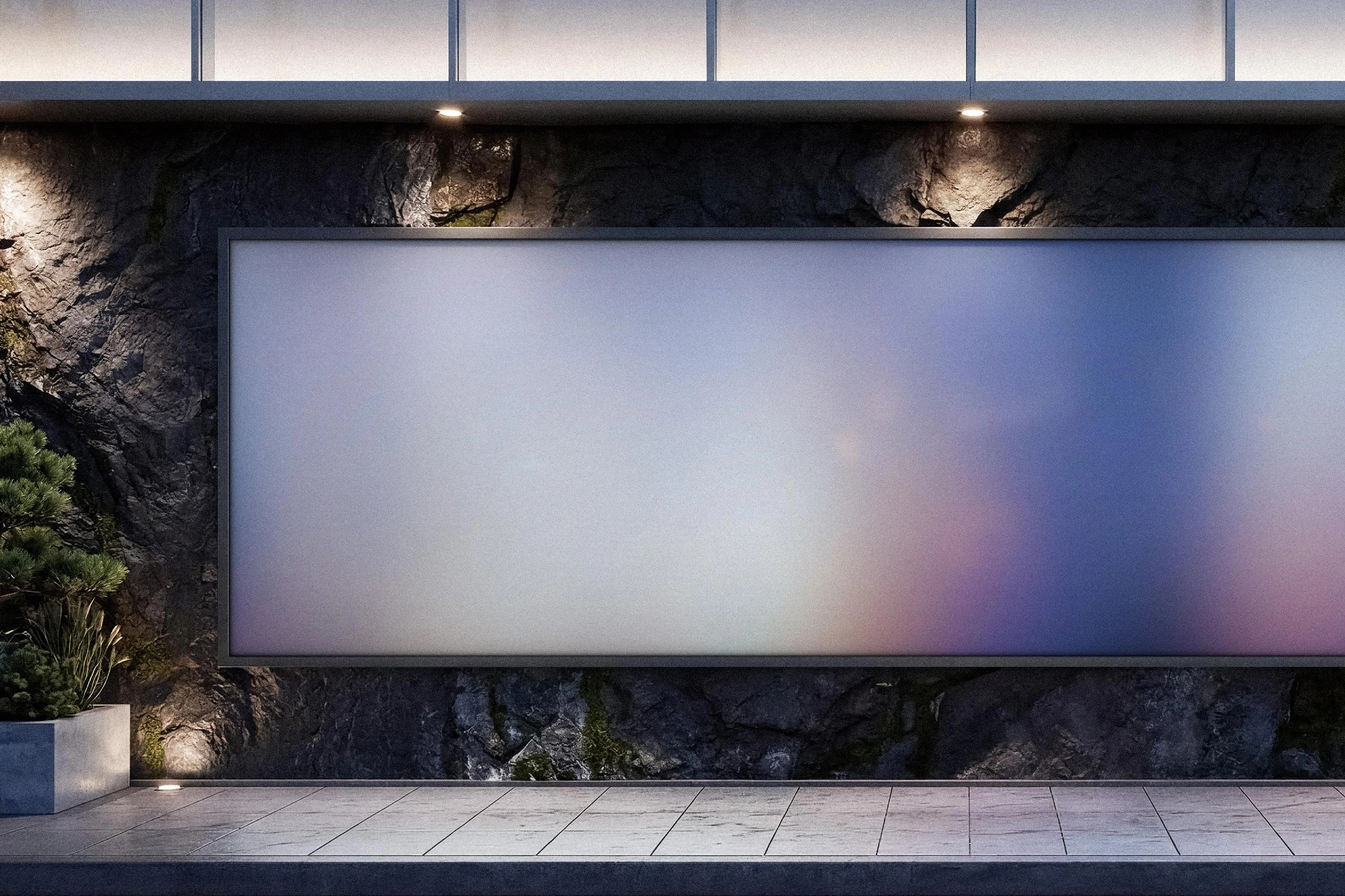 Outdoor Signboard Mockup