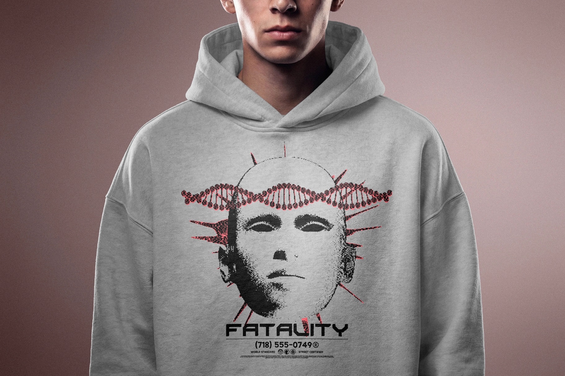 Streetwear Hoodie Print Mockup