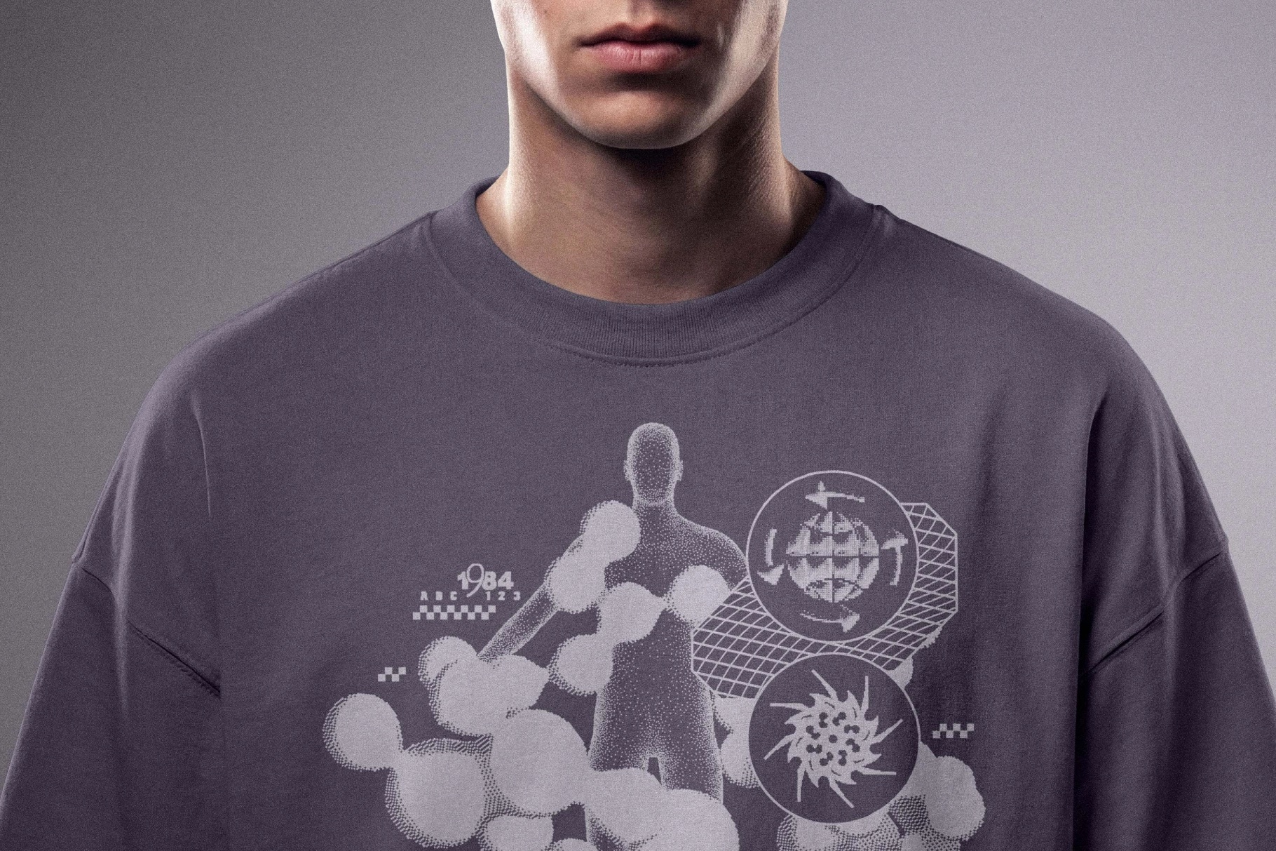 Streetwear T-Shirt Print Mockup