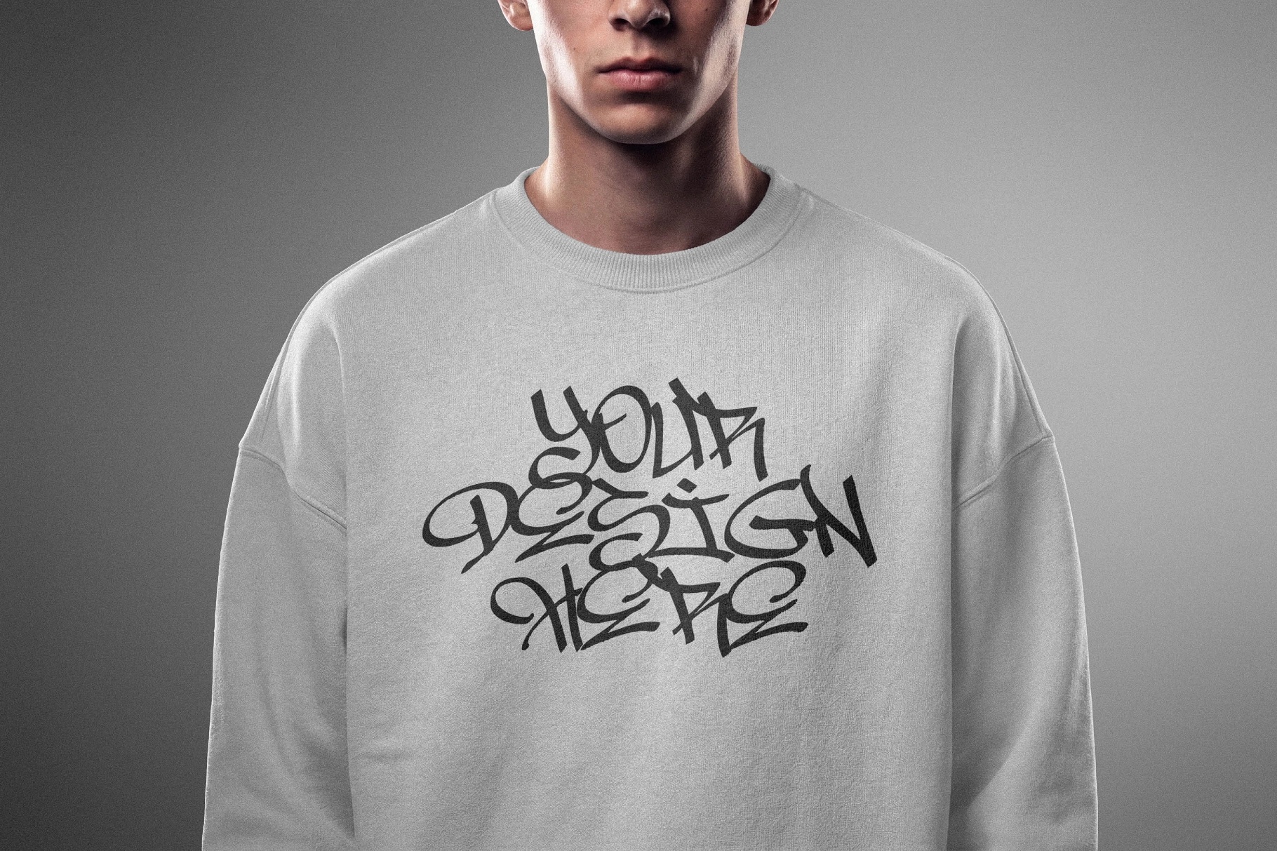 Streetwear Longsleeve Print Mockup