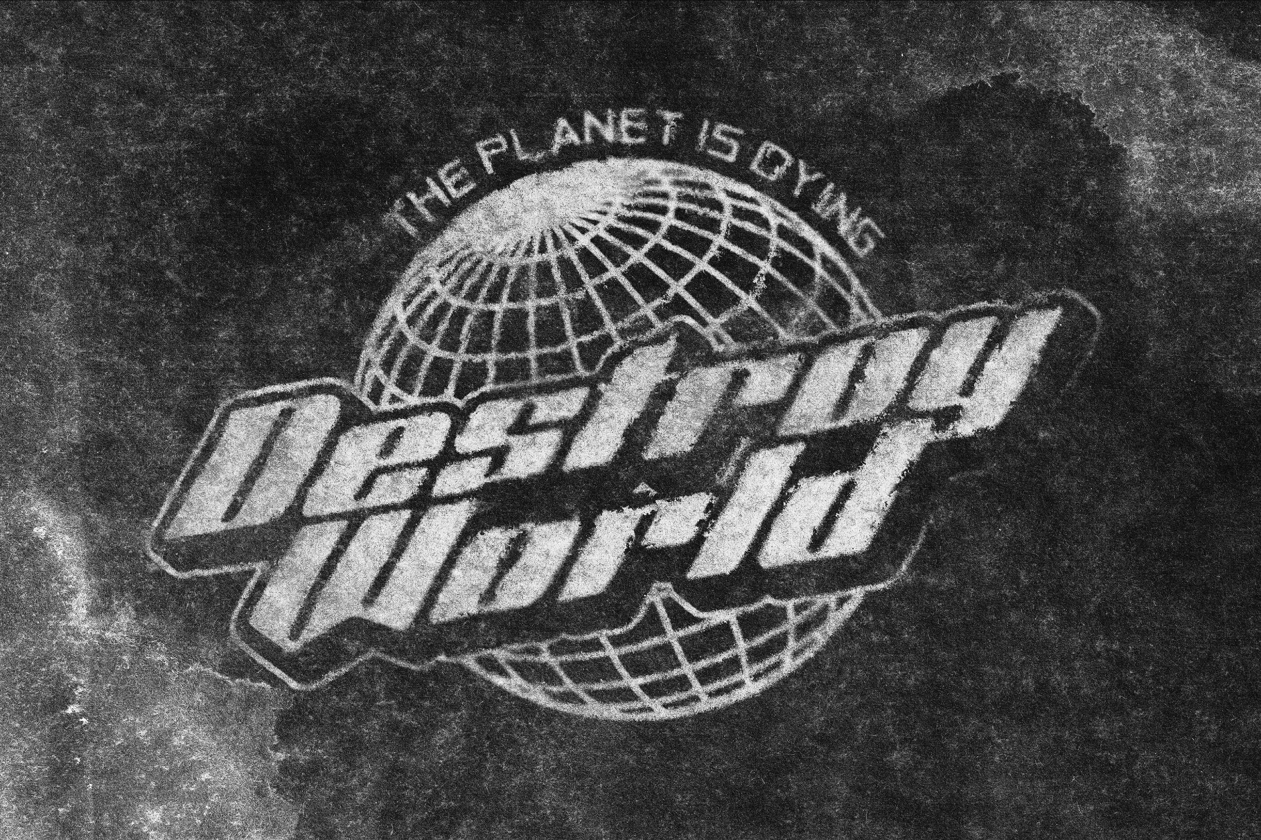 Worn Print Text & Logo Effect