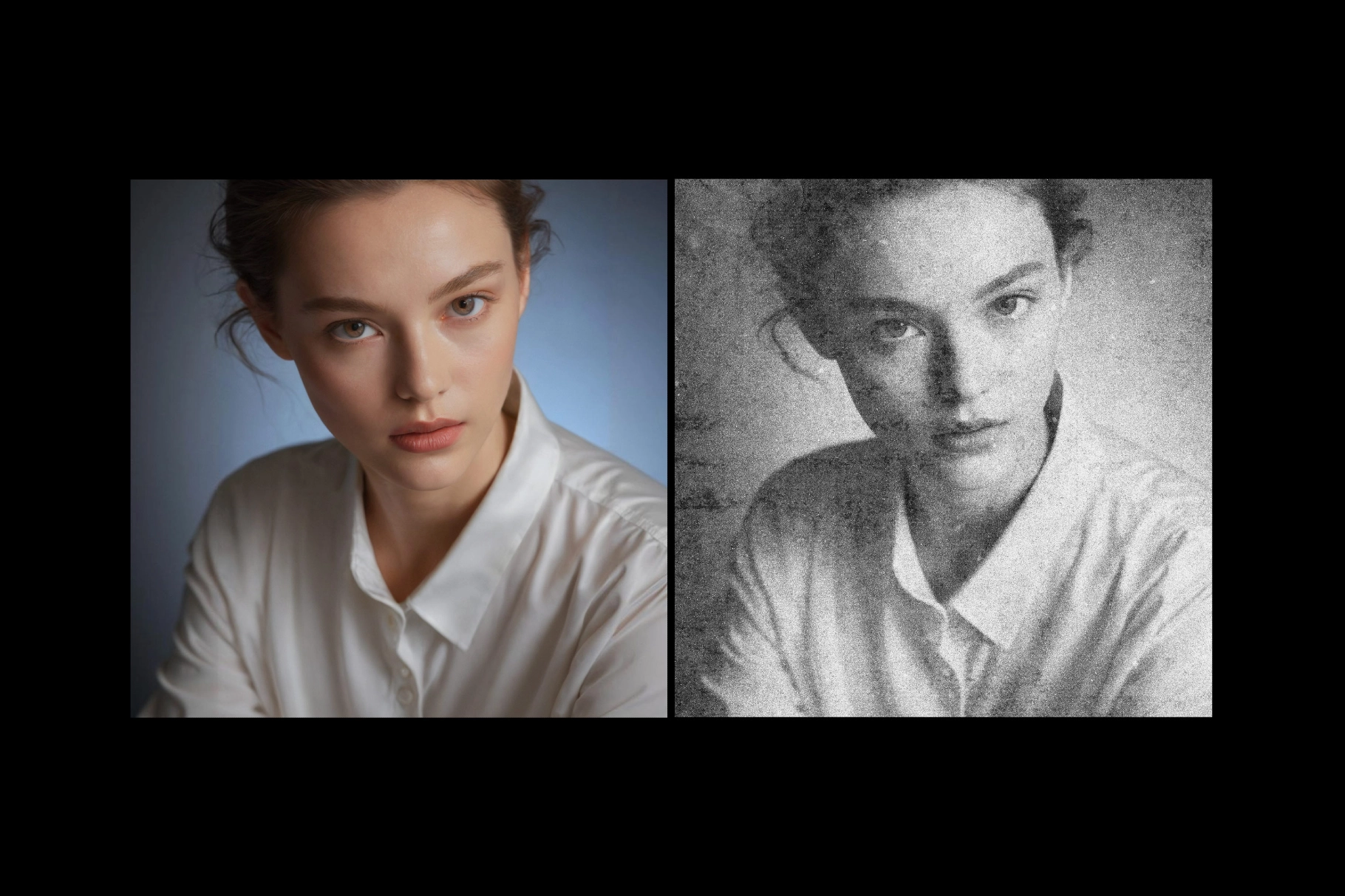 Vintage Print Photo Effect