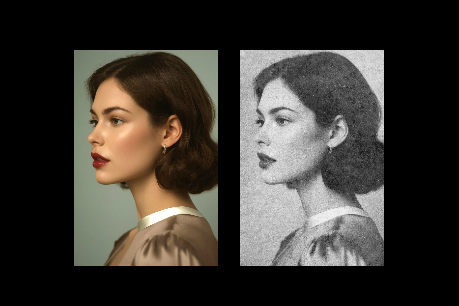 Vintage Print Photo Effect