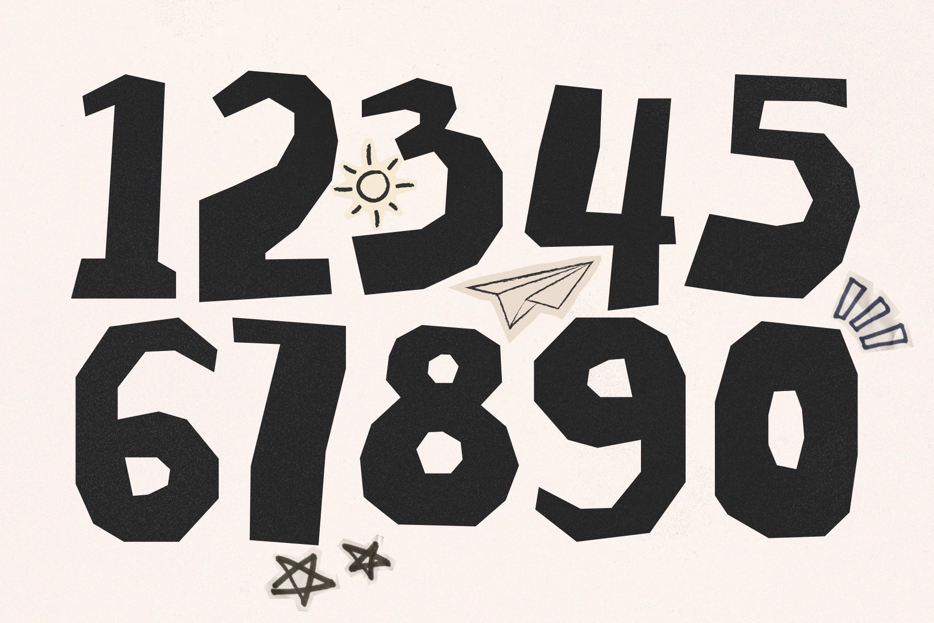 Craft Society - Paper Cut Display Font