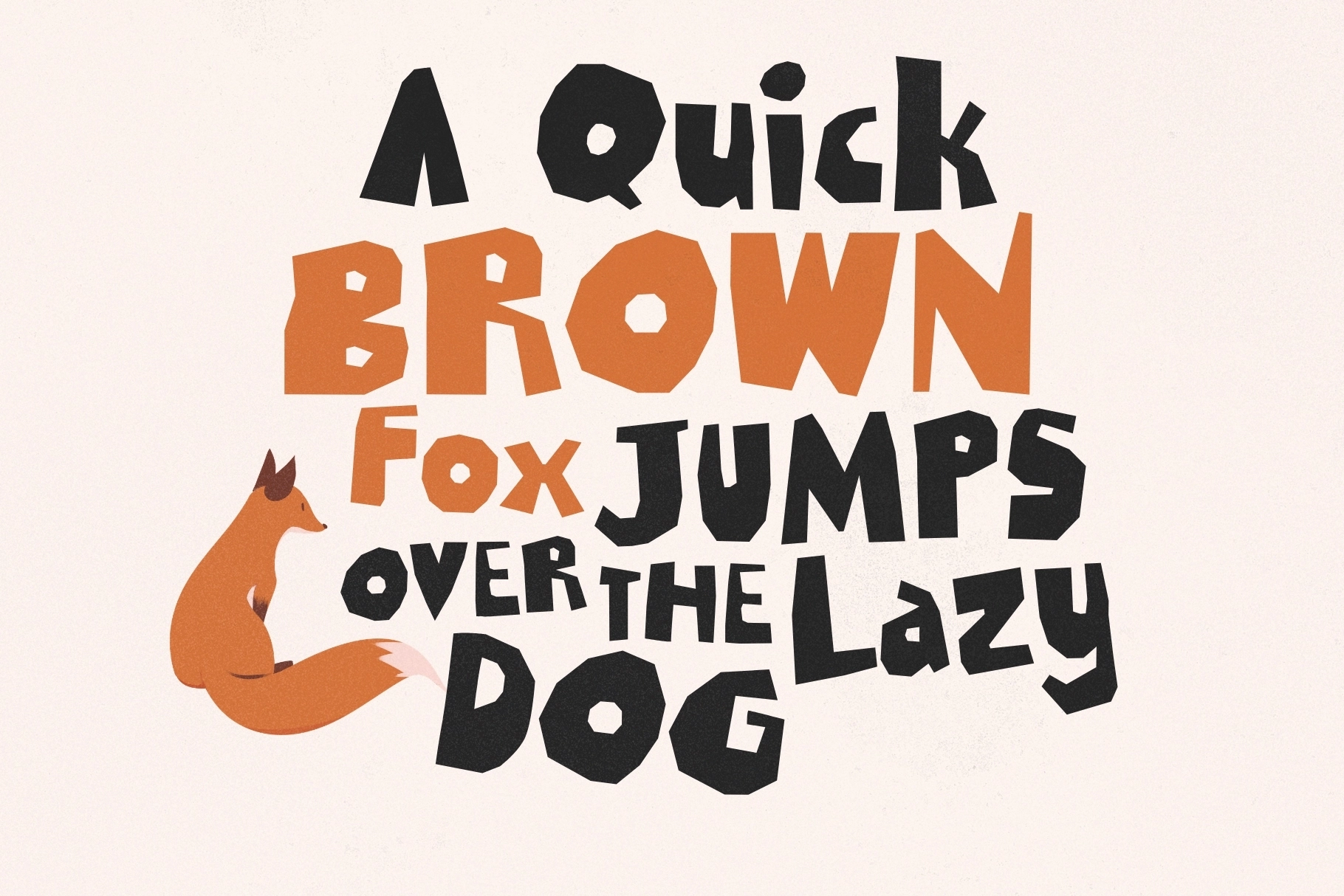 Craft Society - Paper Cut Display Font