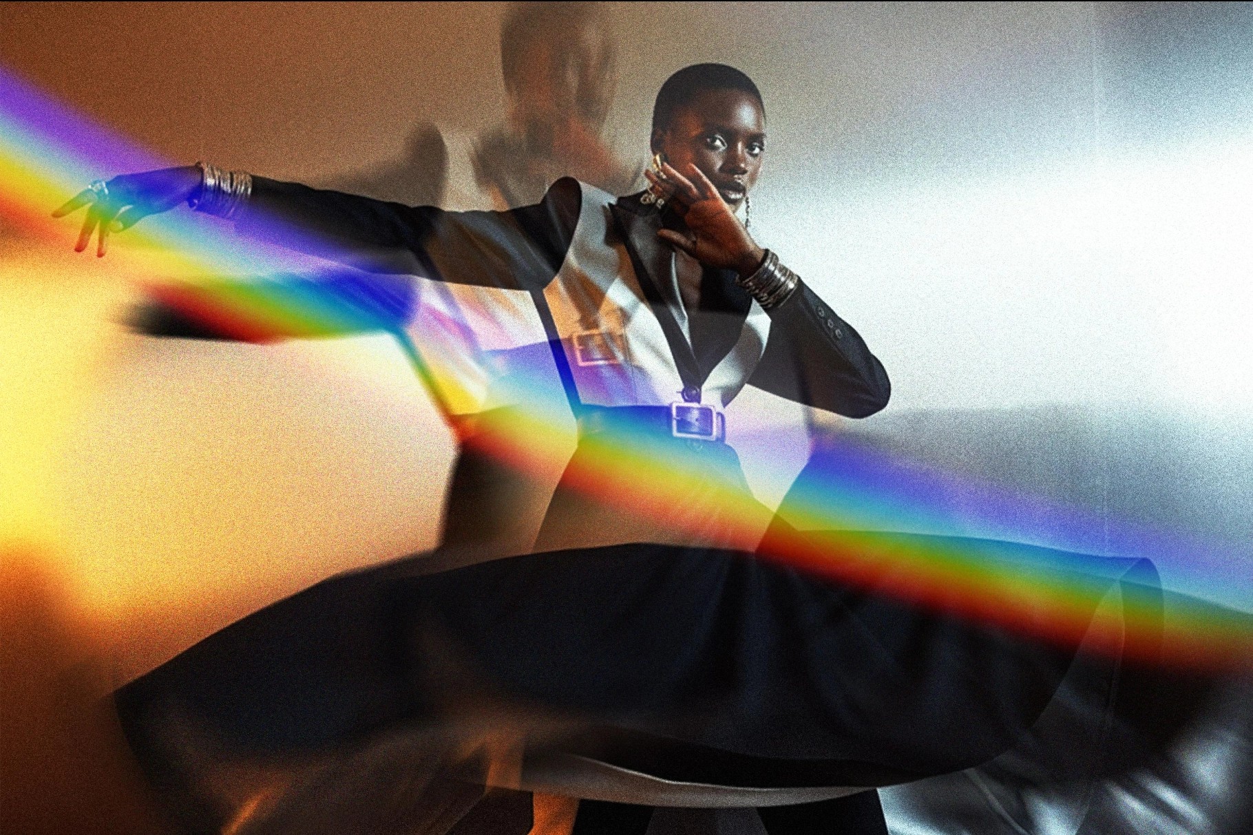 Vivid Prismatic Photo Effect