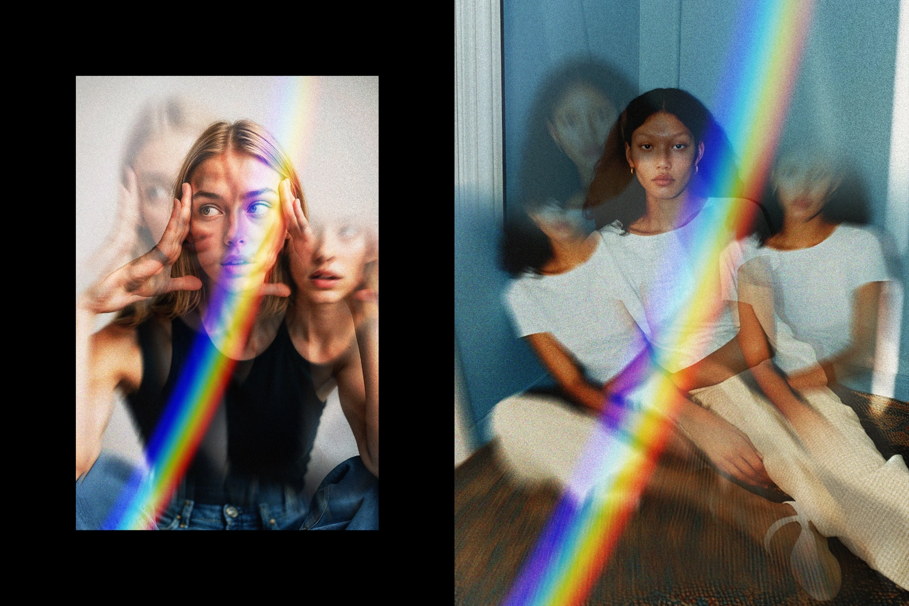 Vivid Prismatic Photo Effect