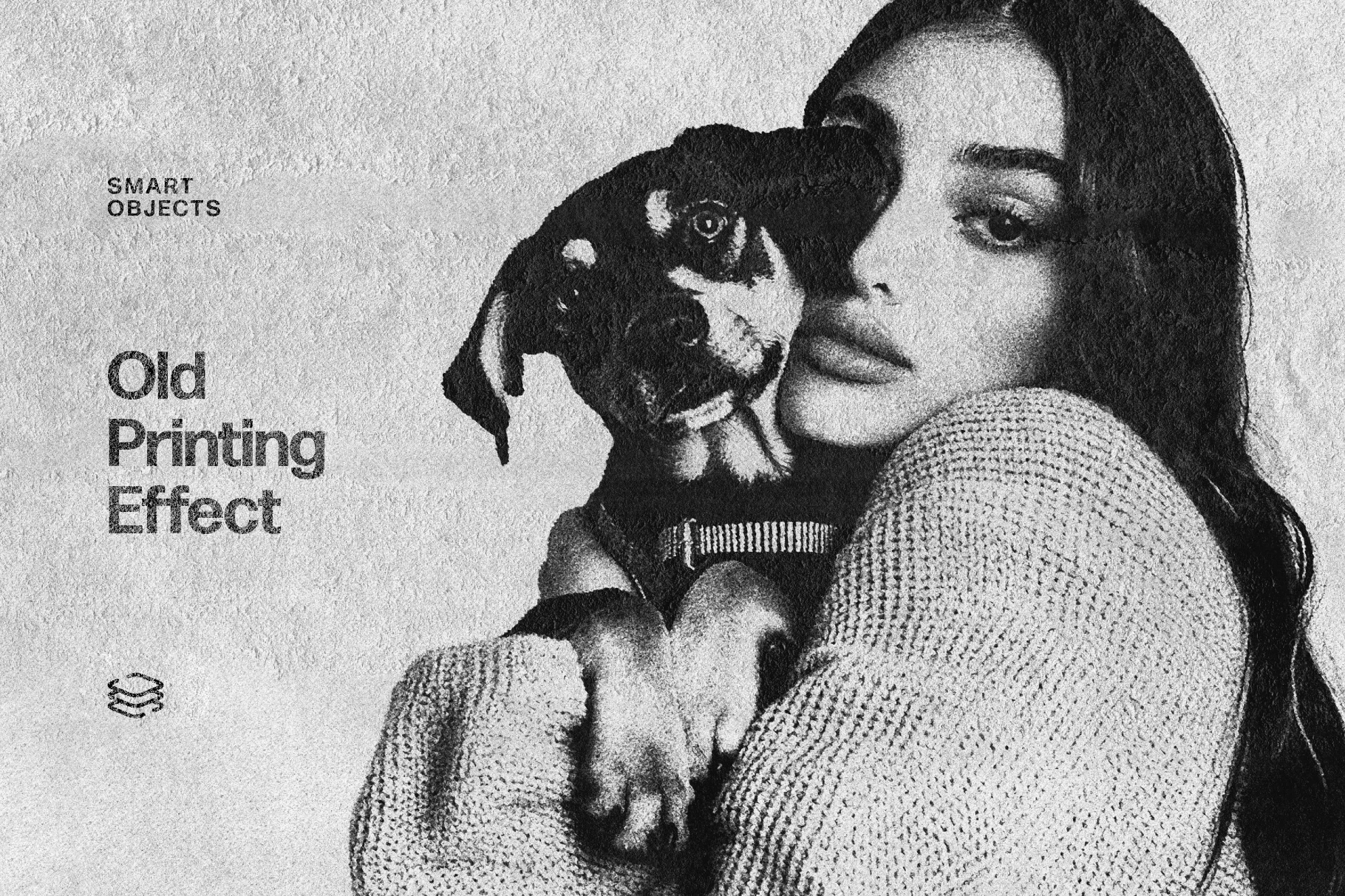 Old Printing Photo Effect