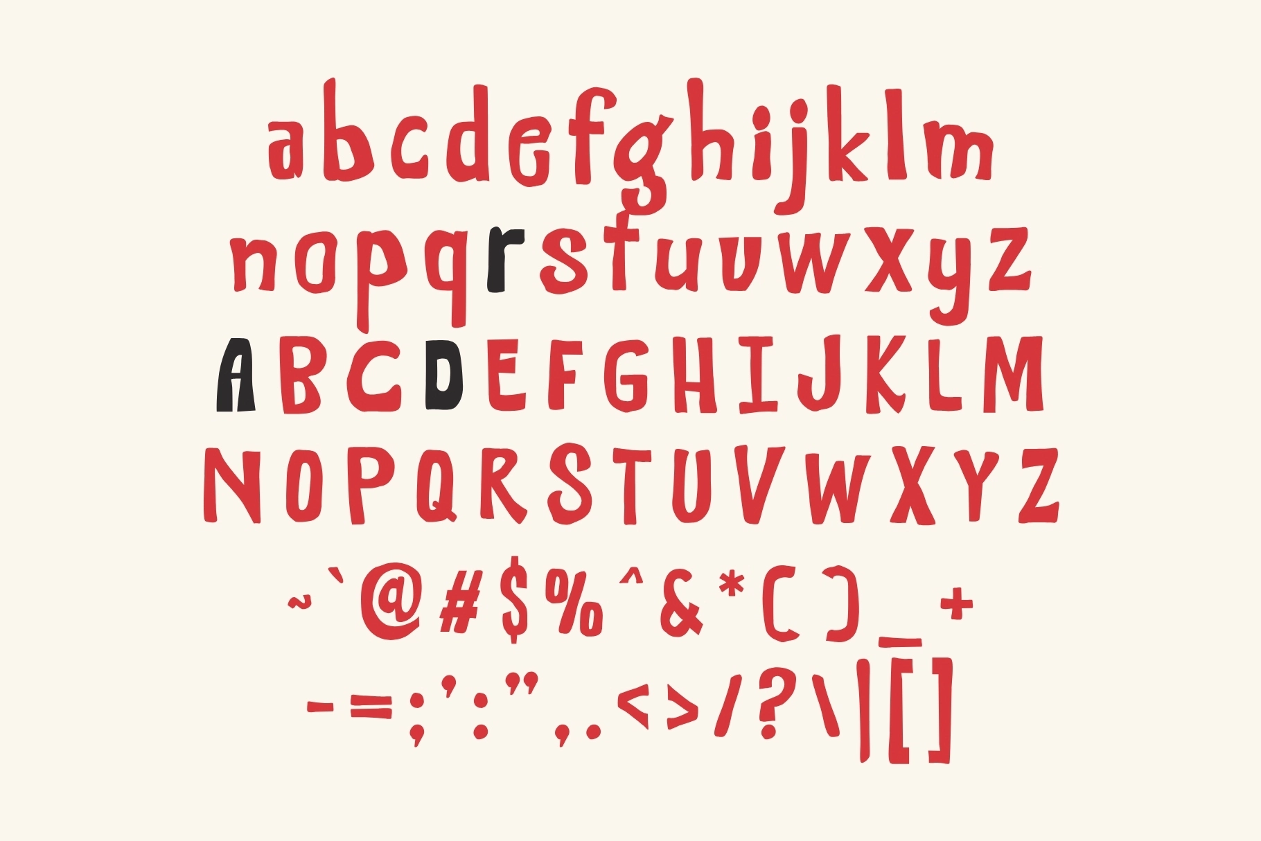 Swagberry - Handdrawn Playful Font