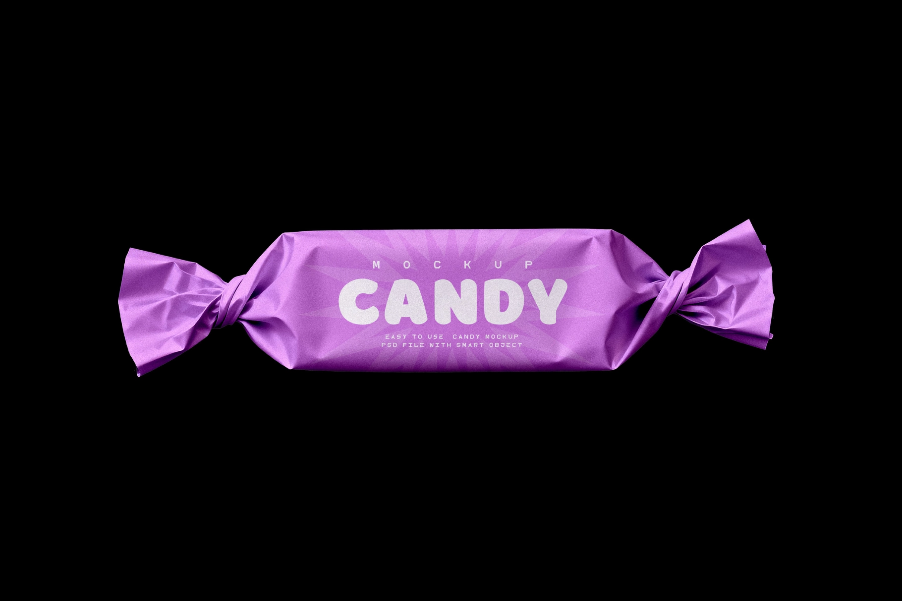 Wrapped Candy Mockup