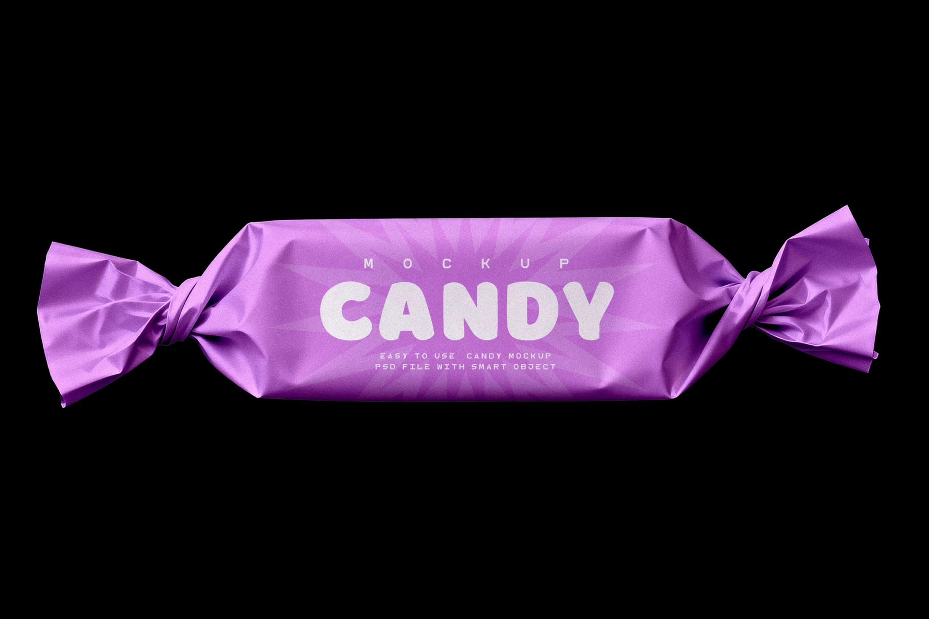 Wrapped Candy Mockup