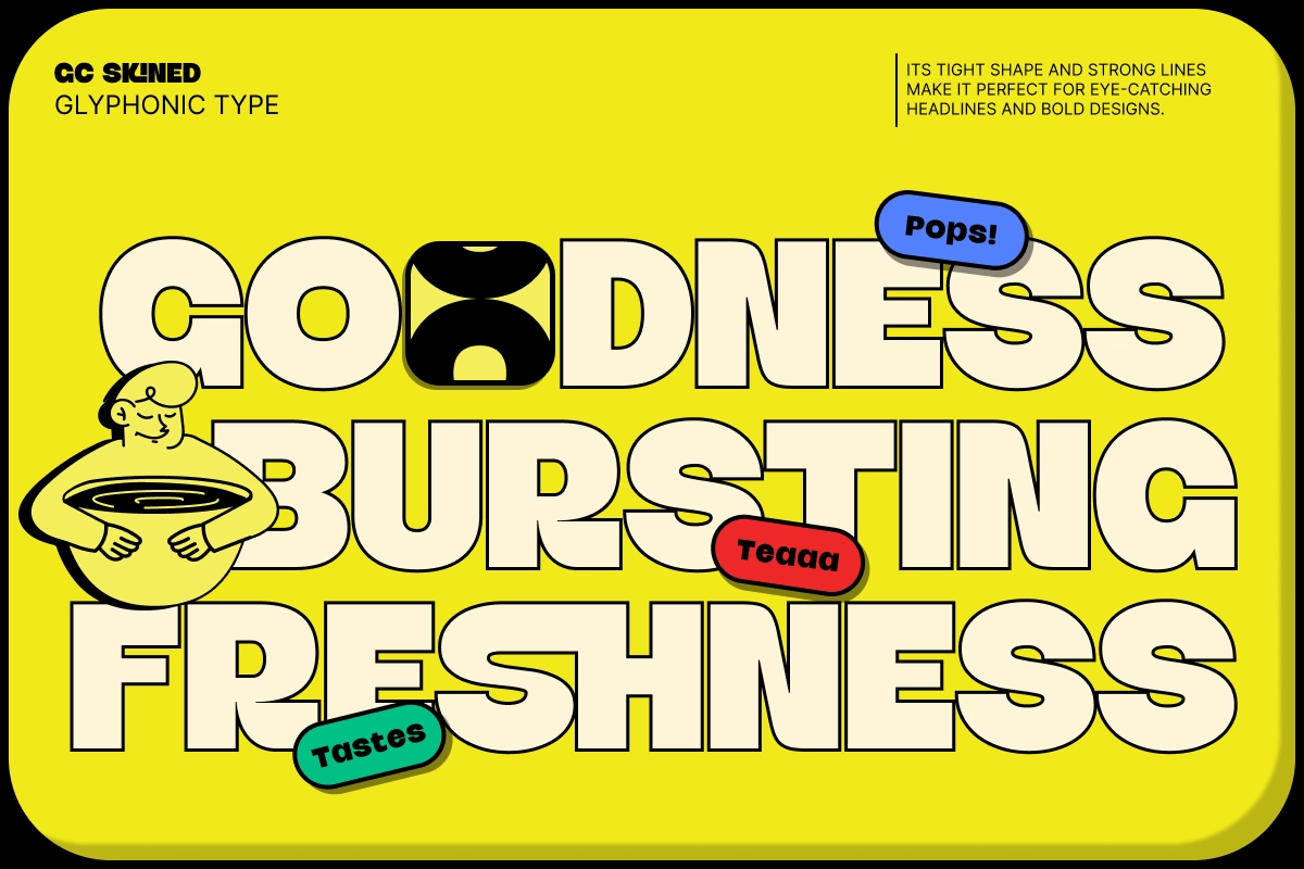 GC Skined – Bold Condensed Display