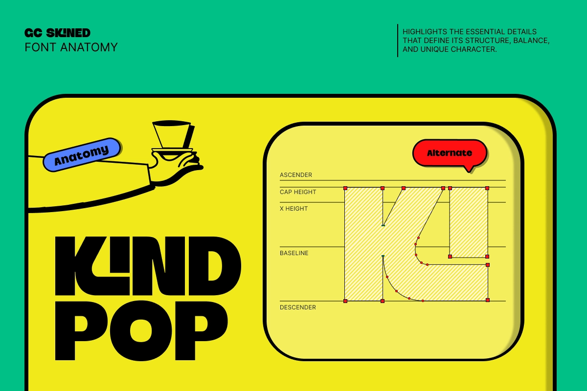 GC Skined – Bold Condensed Display