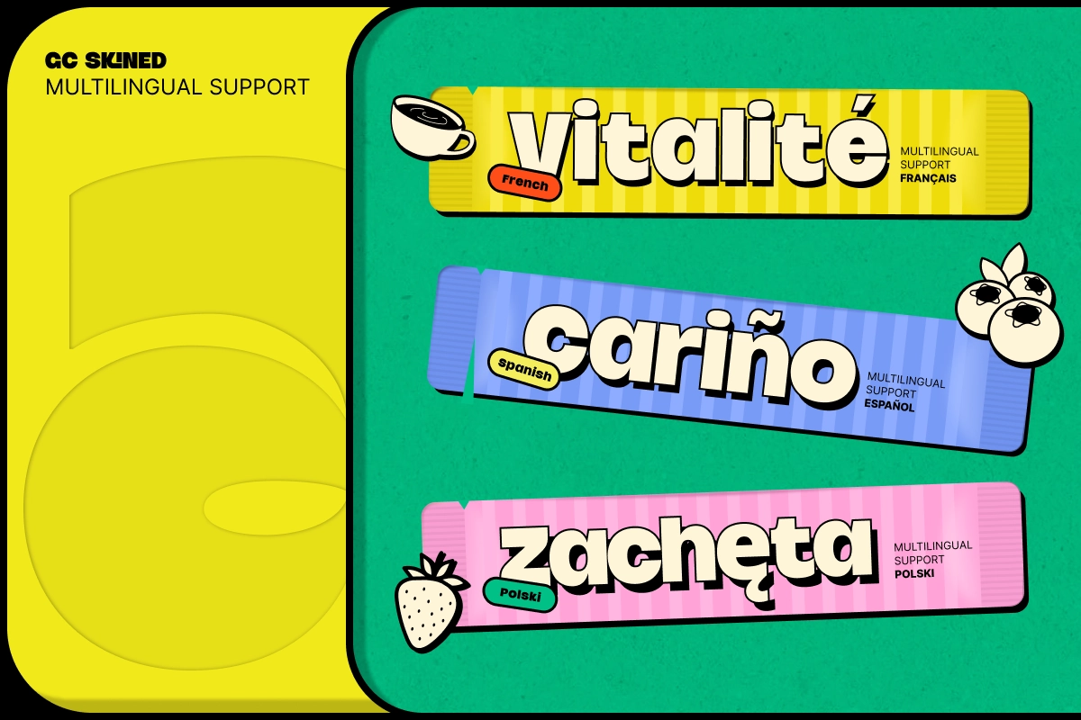 GC Skined – Bold Condensed Display