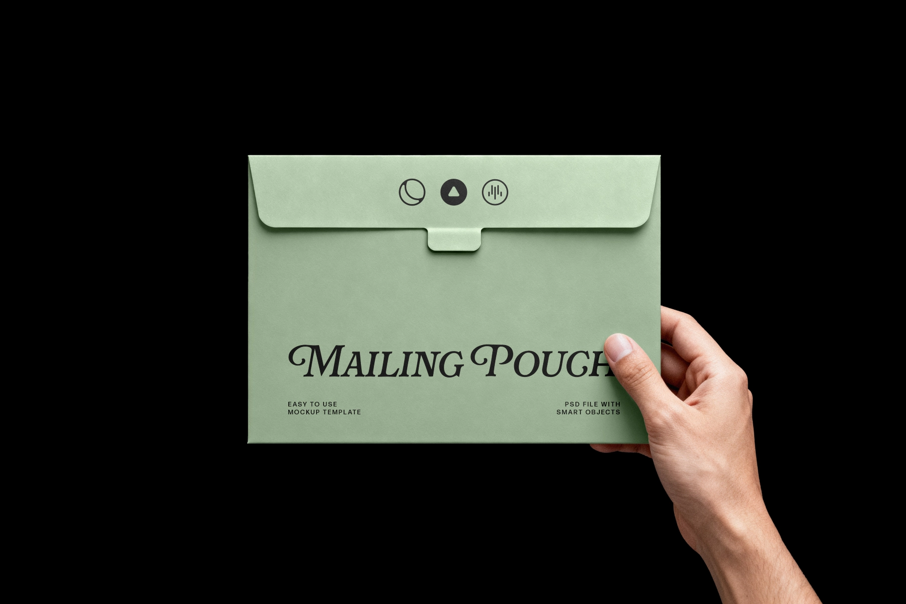 Envelope Mockup in Hand