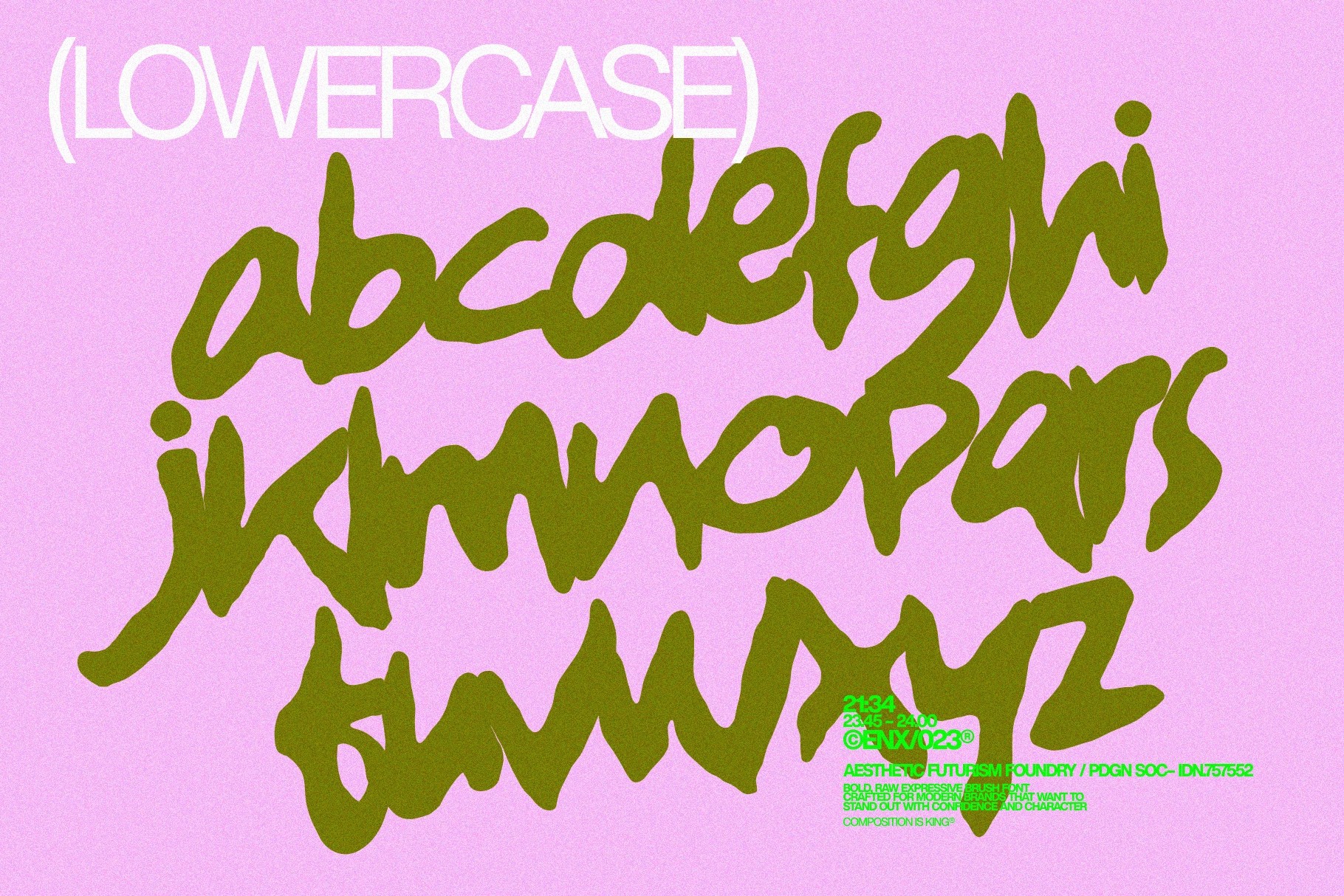 WODIEN — Brush Handdrawn Font