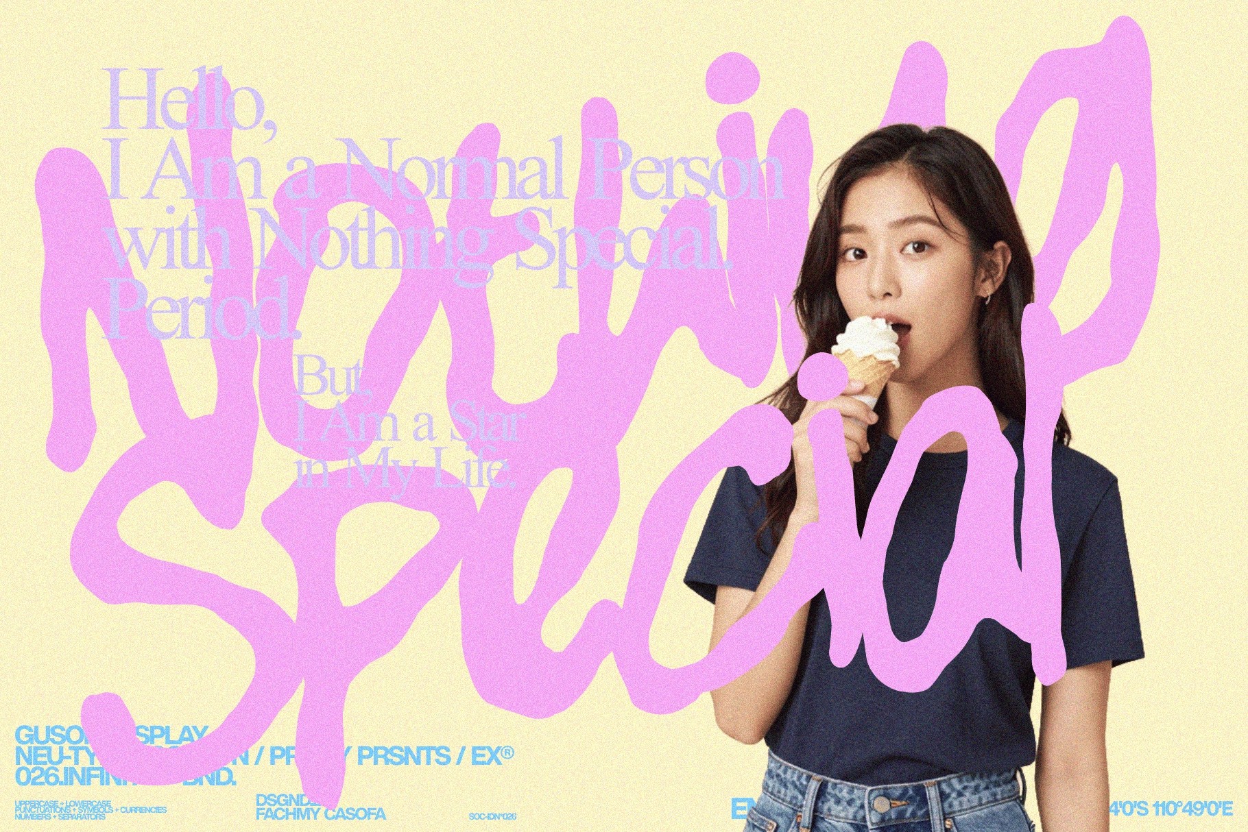 GUSOM — Gritty Poster Font