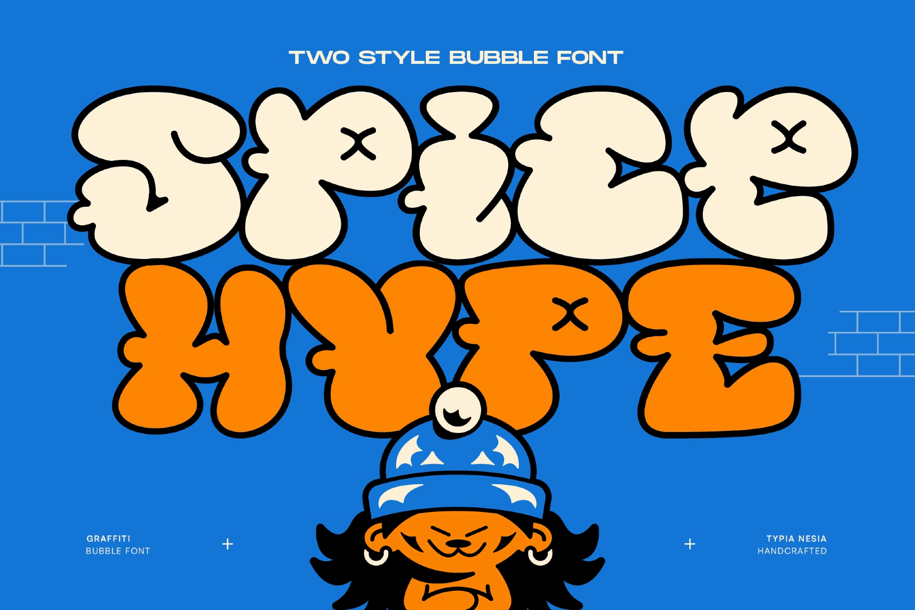 Spice Hype - Bubble Graffiti Font