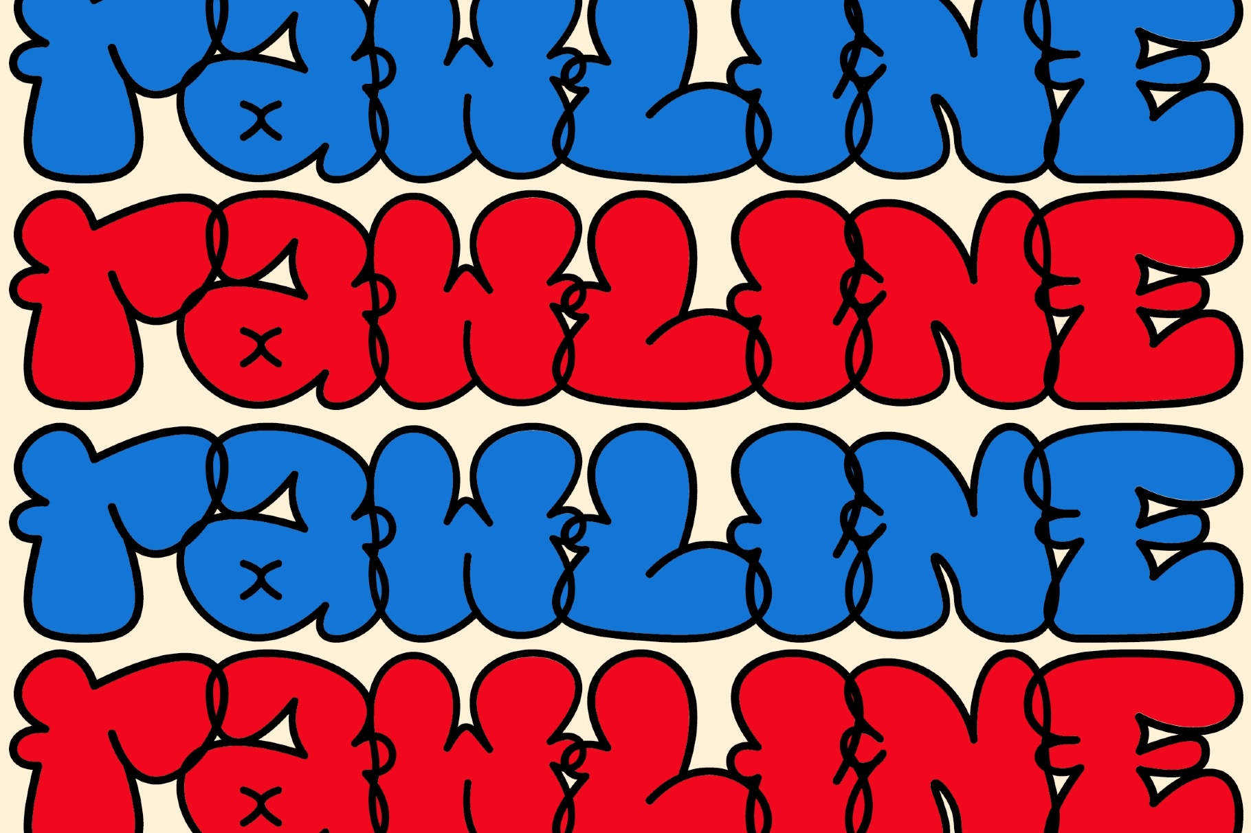 Spice Hype - Bubble Graffiti Font