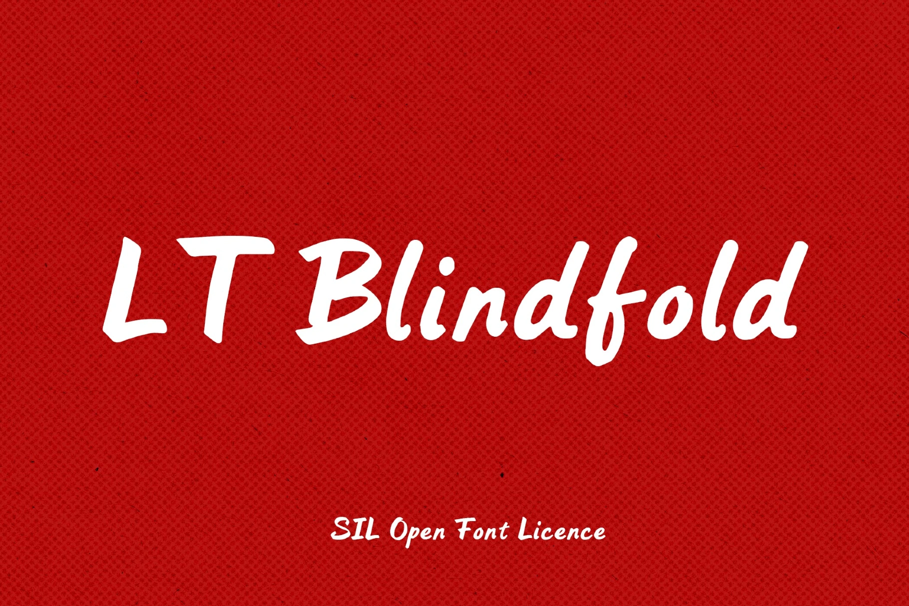LT Blindfold Font