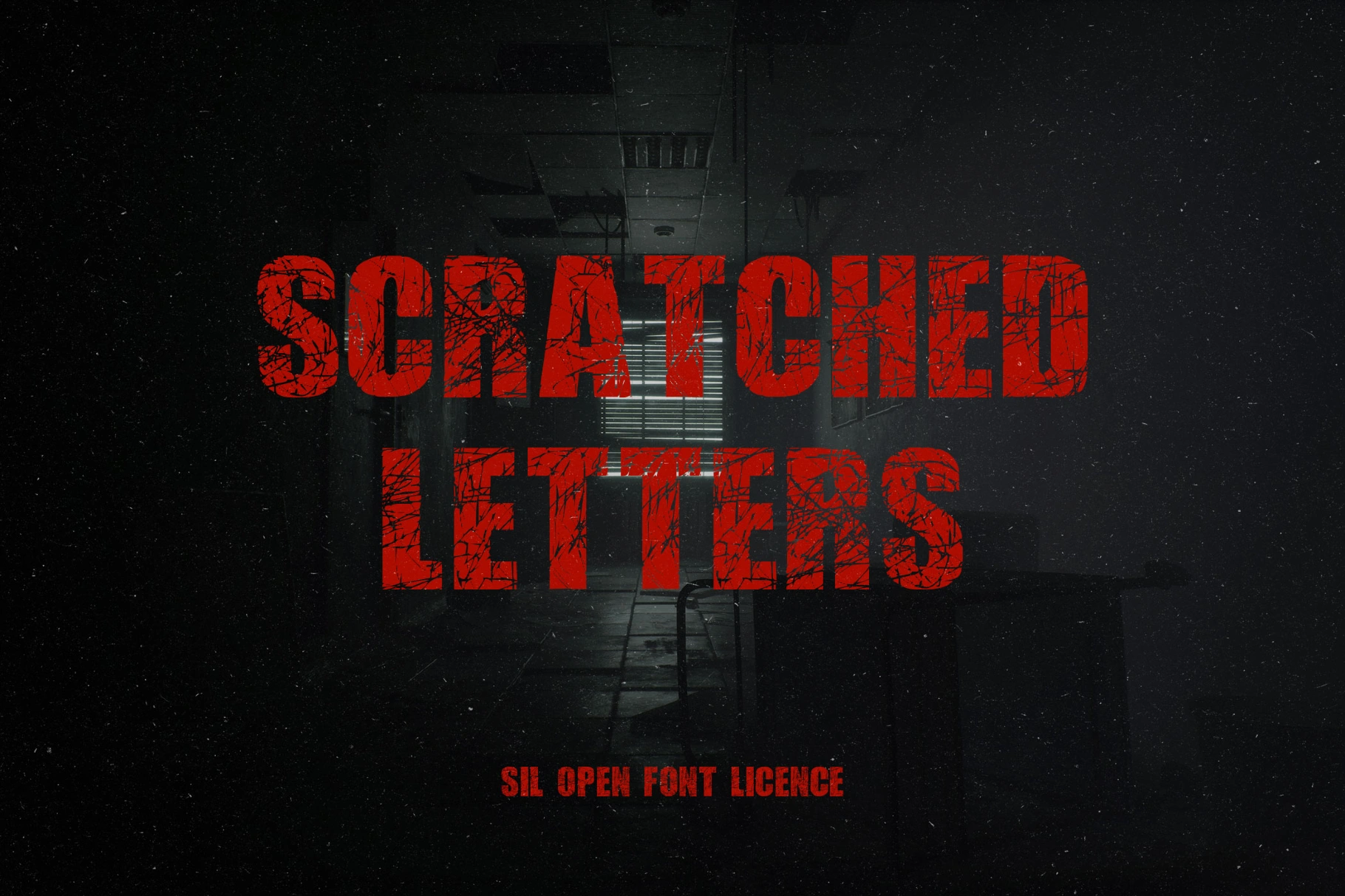 Scratched Letters Grunge Sans