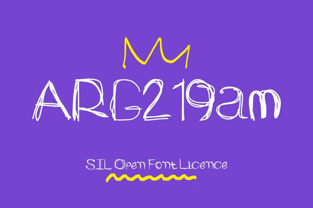 ARG219am Scribble Font