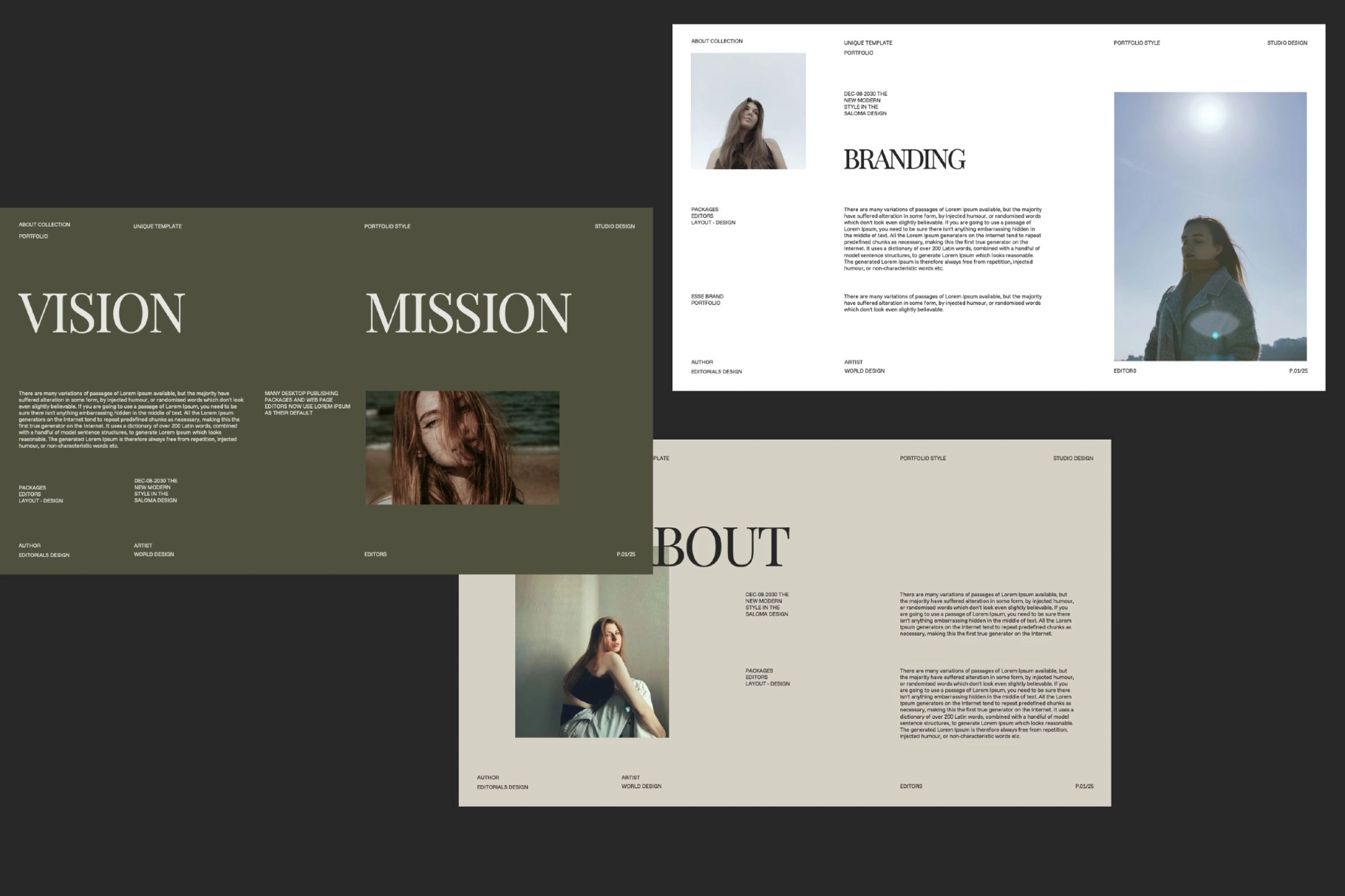 Brand Portfolio PowerPoint Template – Esse