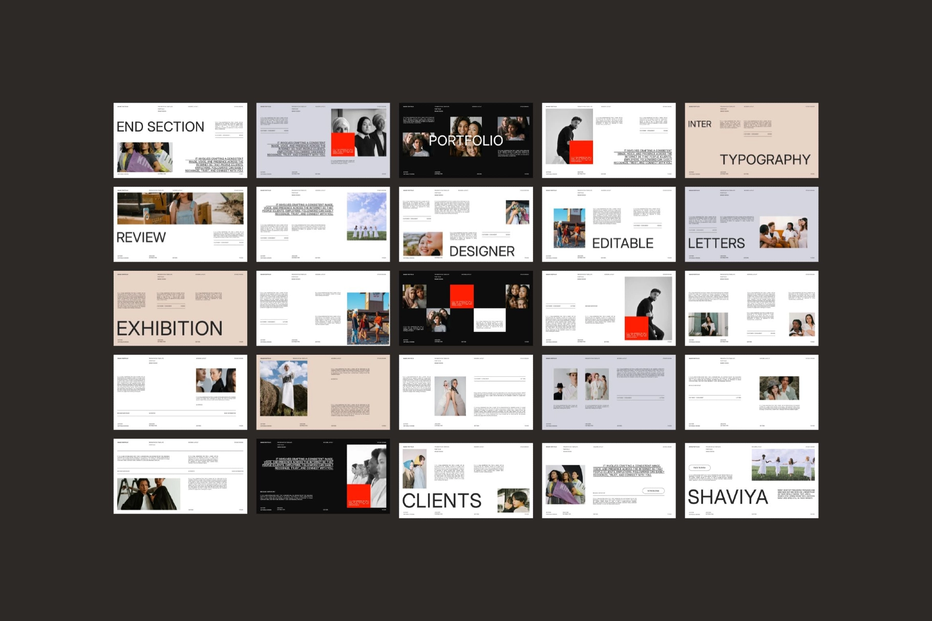 Shaviya - Fashion PowerPoint Presentation Template