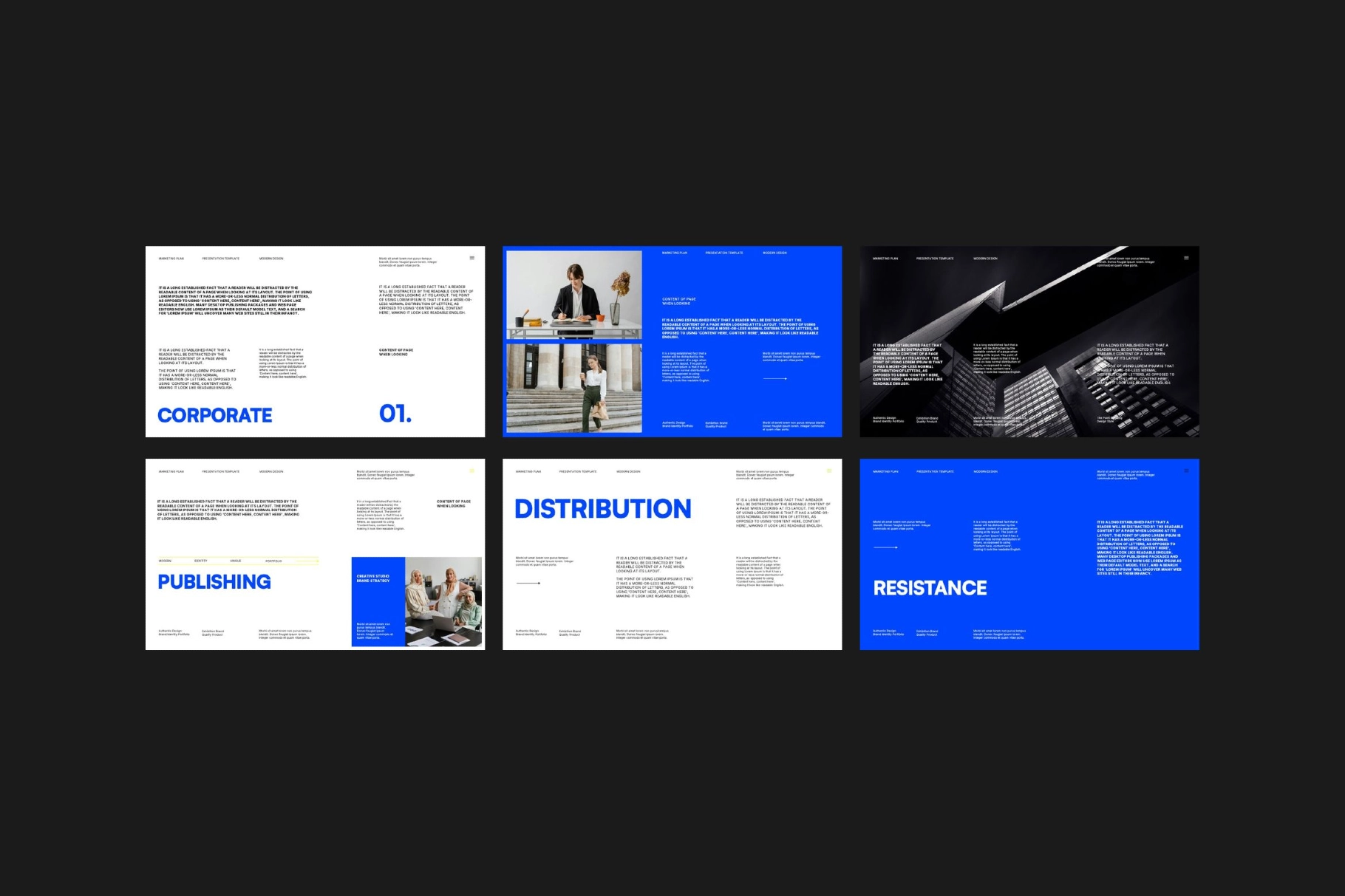 PowerPoint Digital Marketing Plan Template