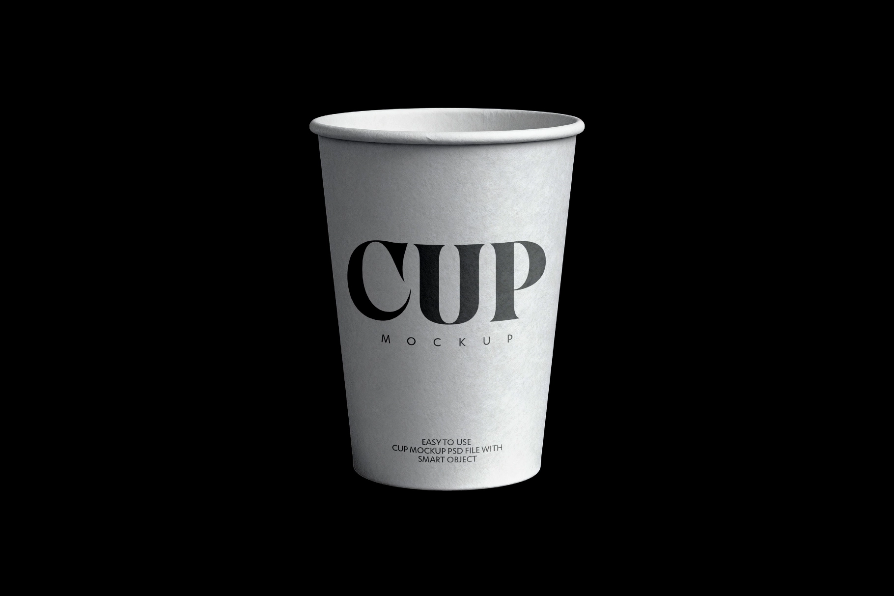 Disposable Paper Cup Mockup