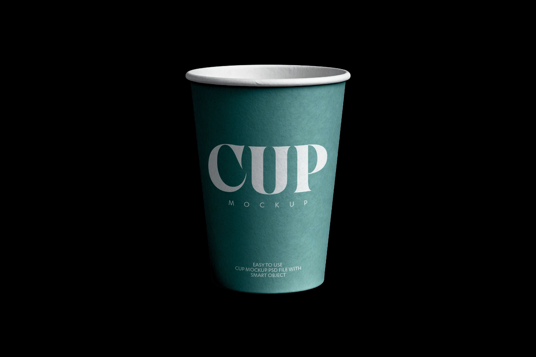Disposable Paper Cup Mockup
