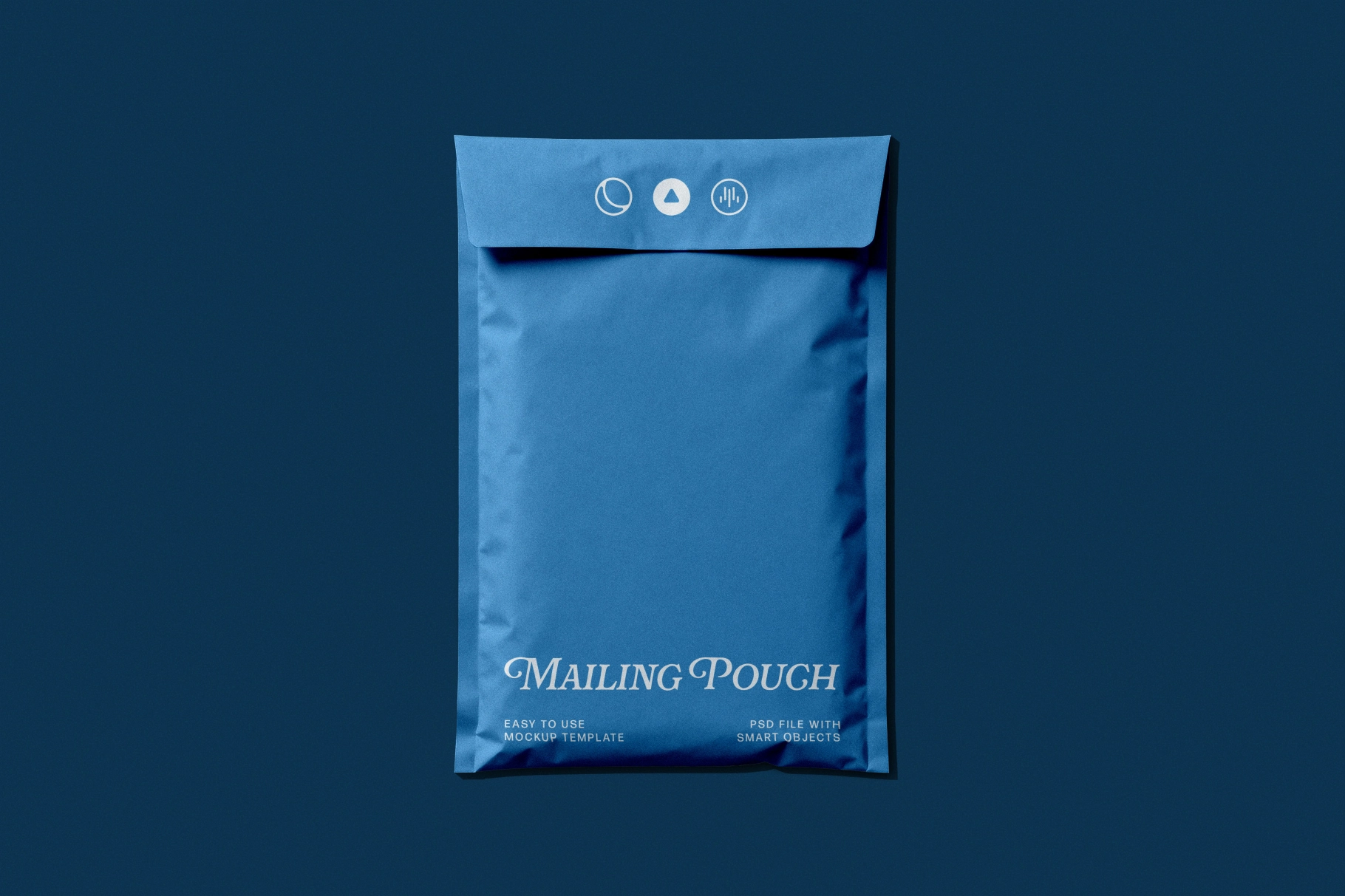 Plastic Mailing Pouch Mockup