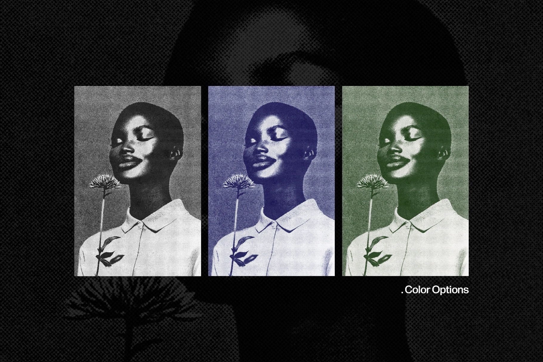 Grain Print Photo Effect