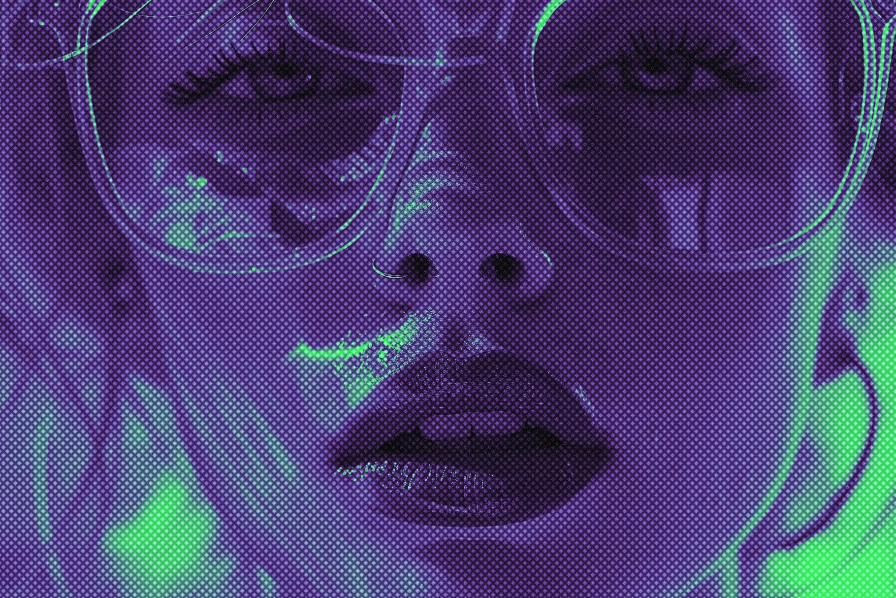 Stipple Halftone Effect