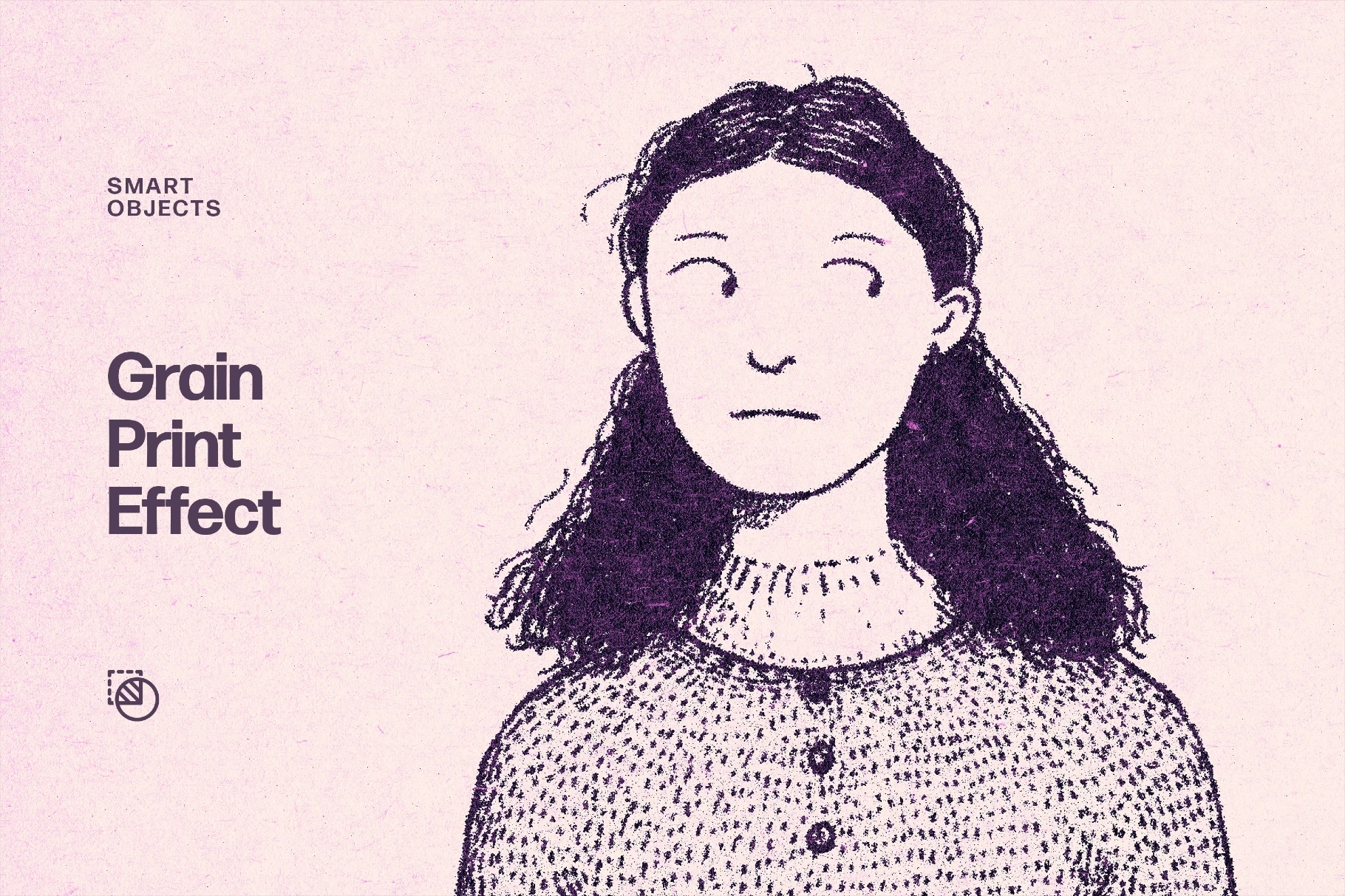 Grain Print Photo Effect