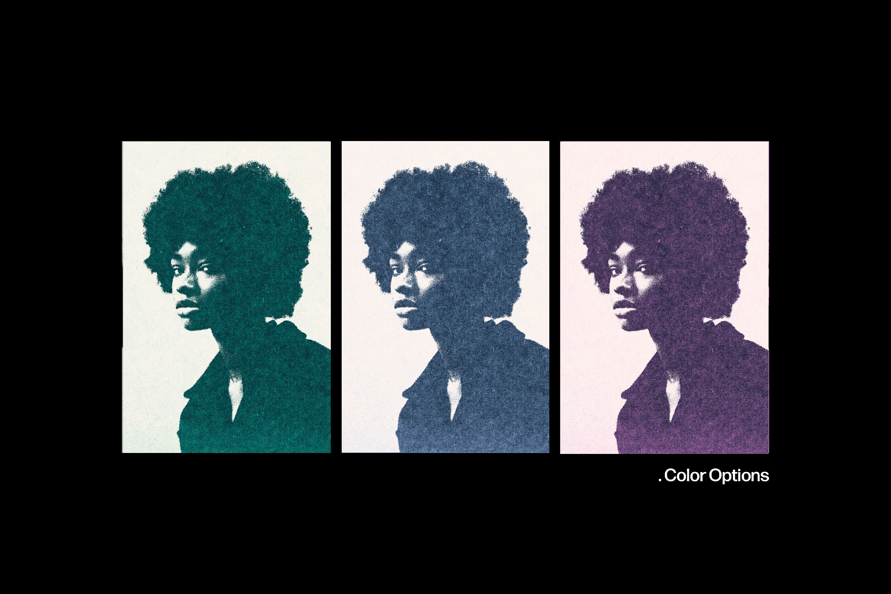 Grain Print Photo Effect