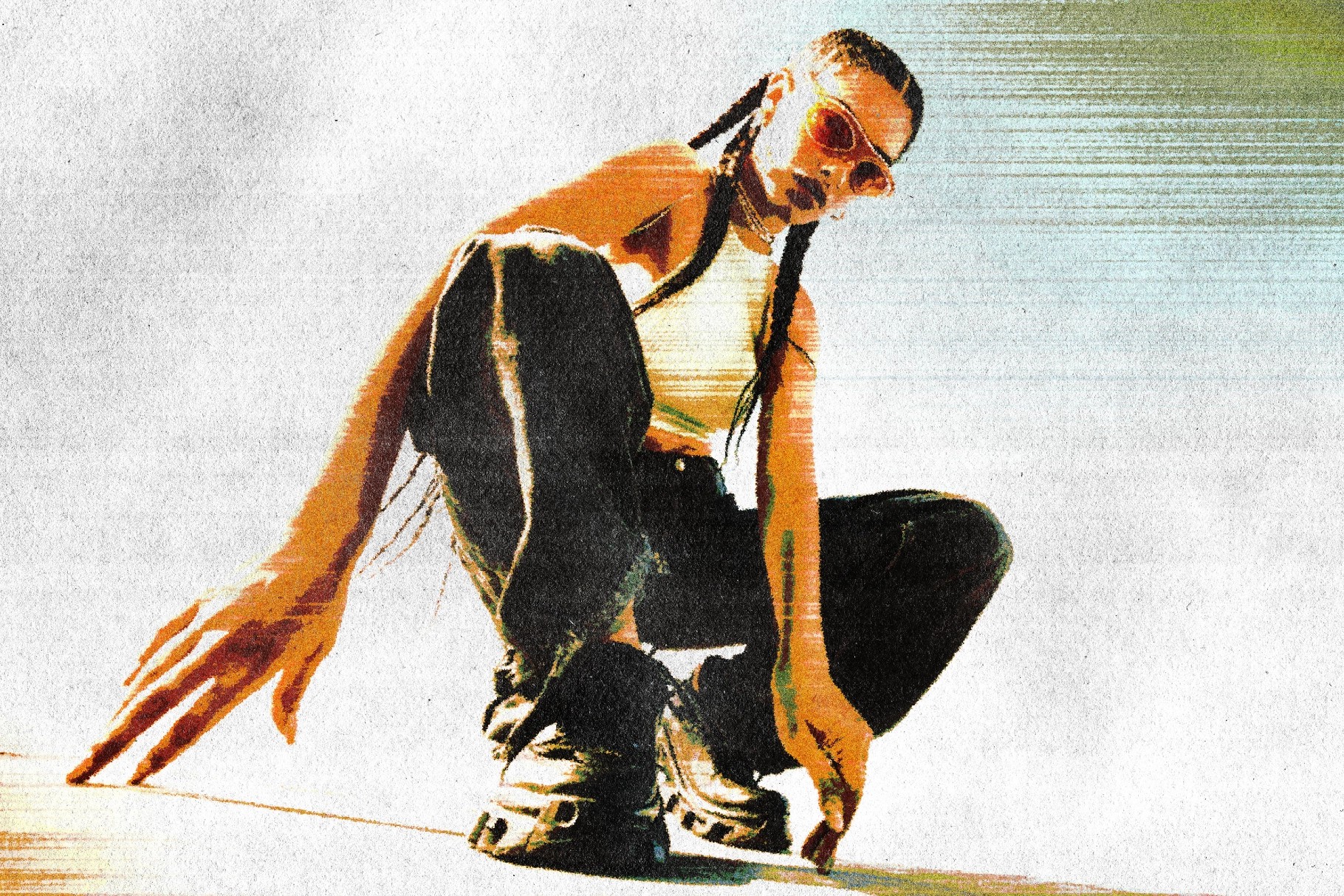 Retro Copier Photo Effect