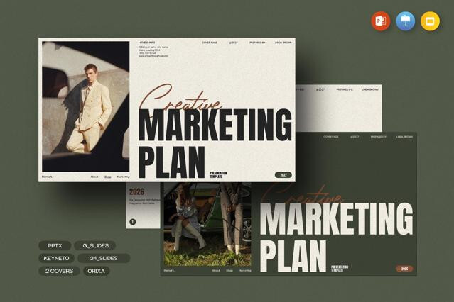Marketing Strategy Presentation Template