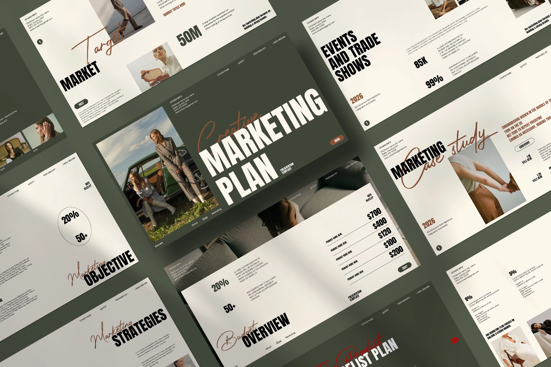 Marketing Strategy Presentation Template