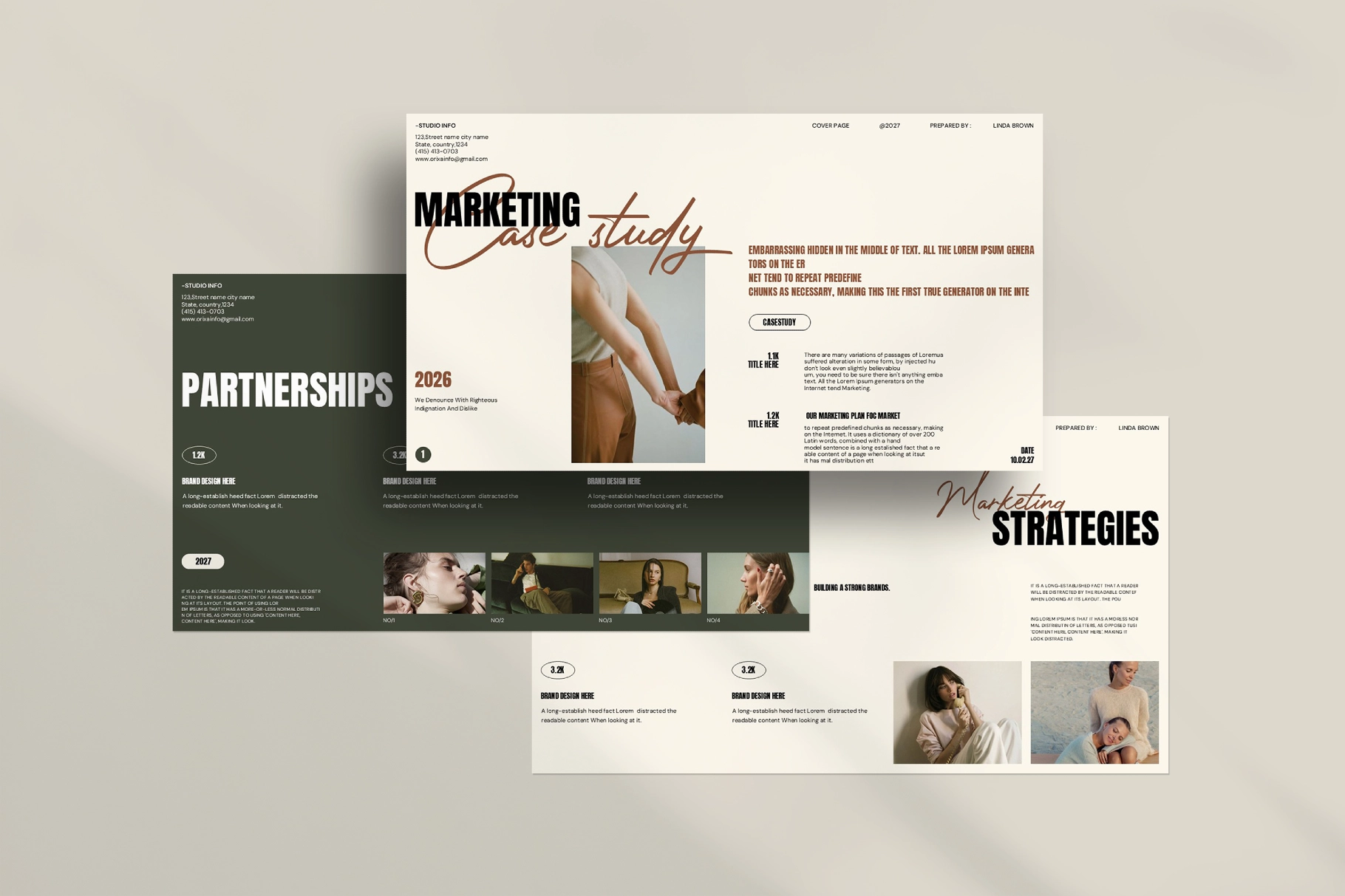 Marketing Strategy Presentation Template