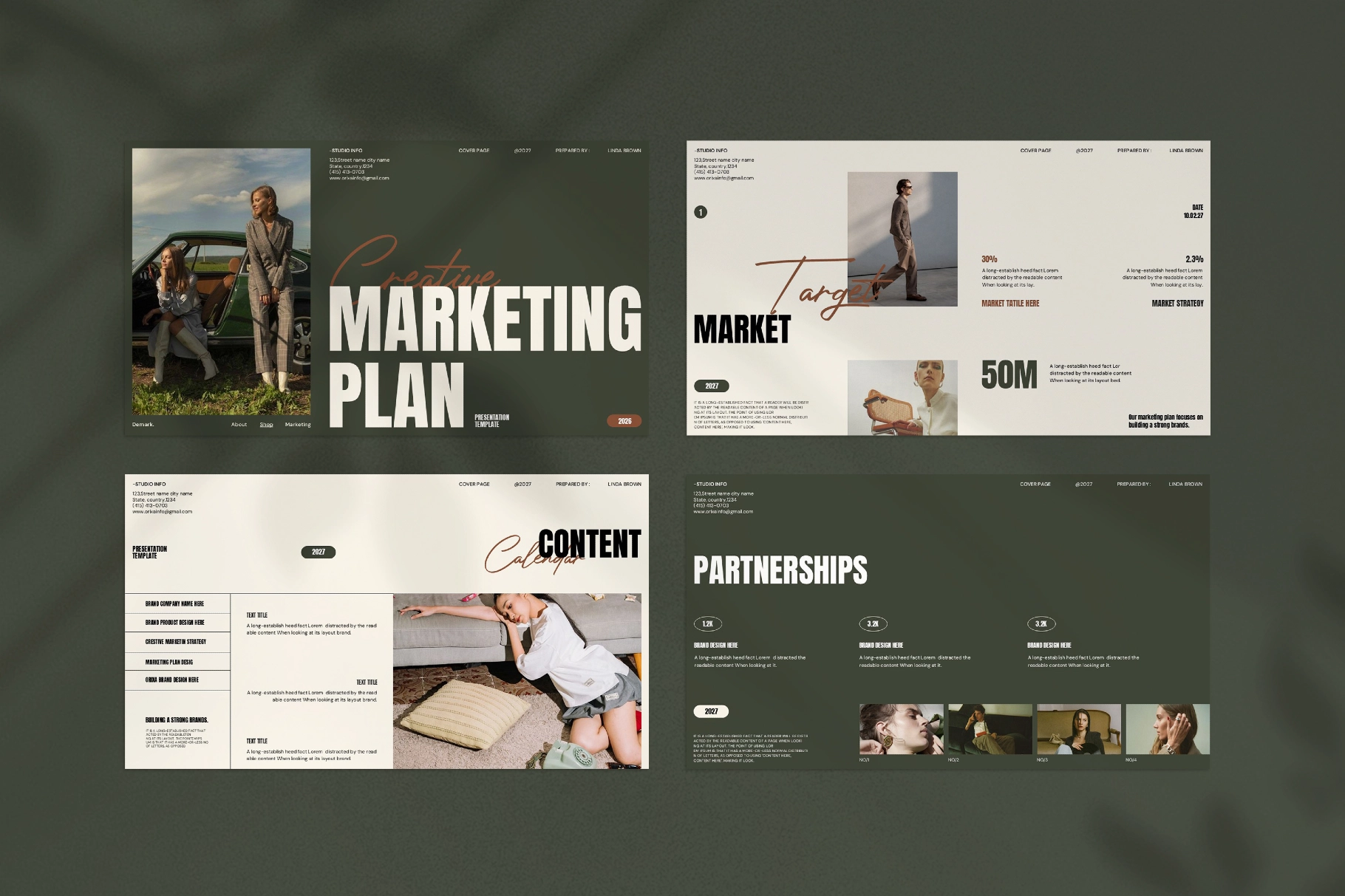Marketing Strategy Presentation Template