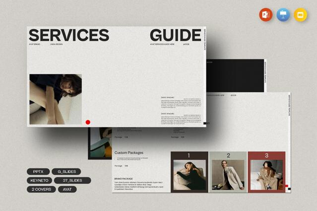 AYAT - Business Services Presentation Template