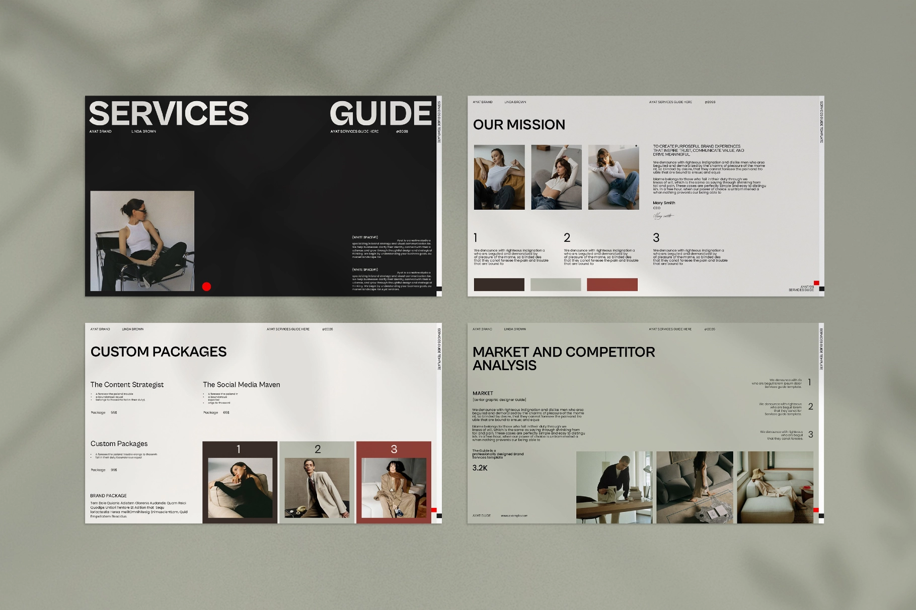 AYAT - Business Services Presentation Template