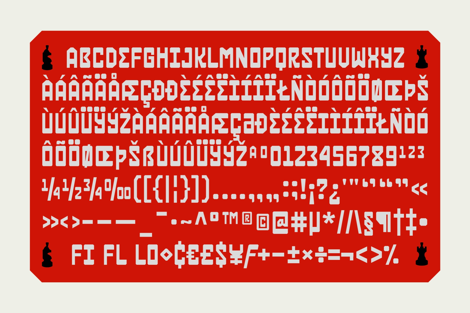 SFC Privet - Bold Geometric Retro Font