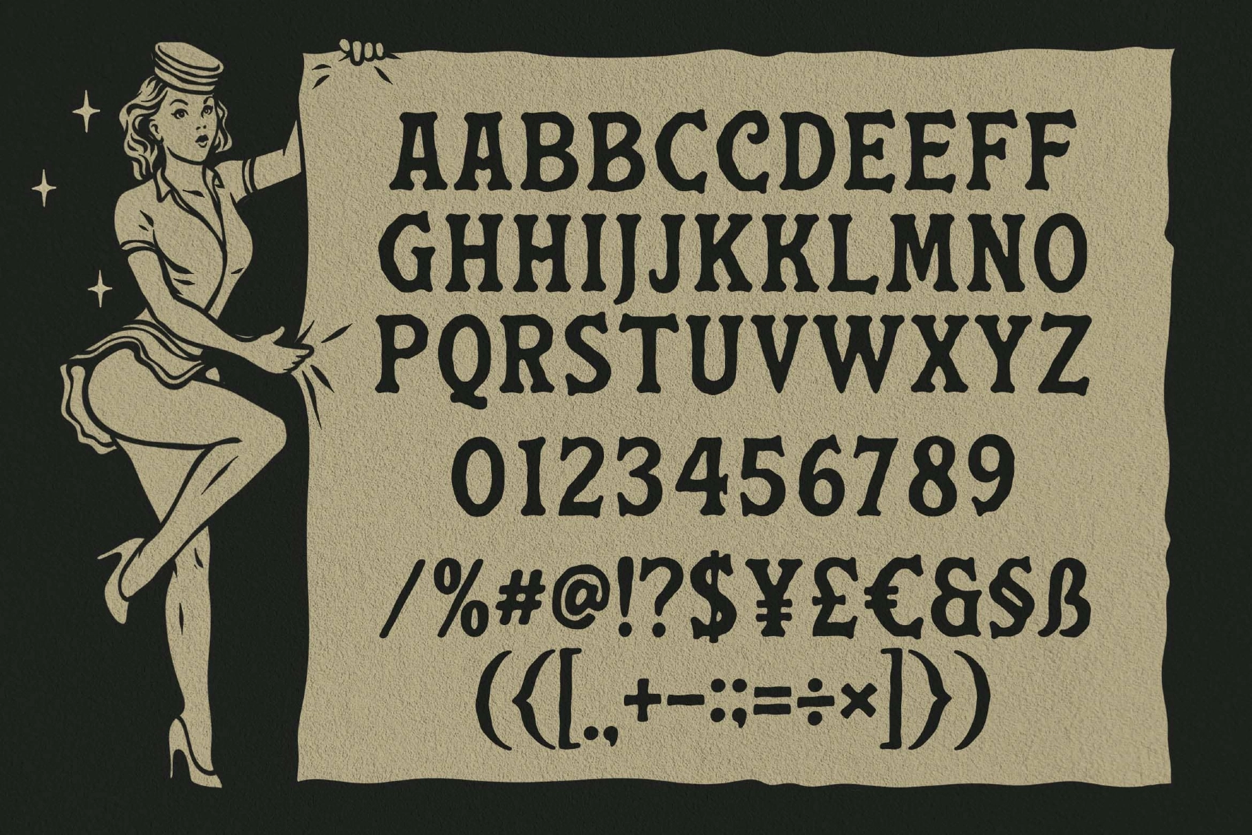 Marley Antique - Vintage Handdrawn Serif Font