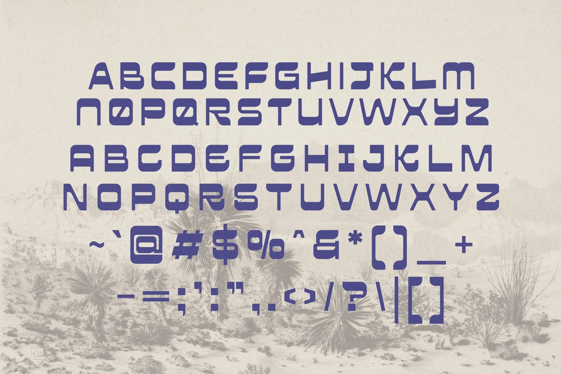 Santa Mesa – Southwest Boho Font