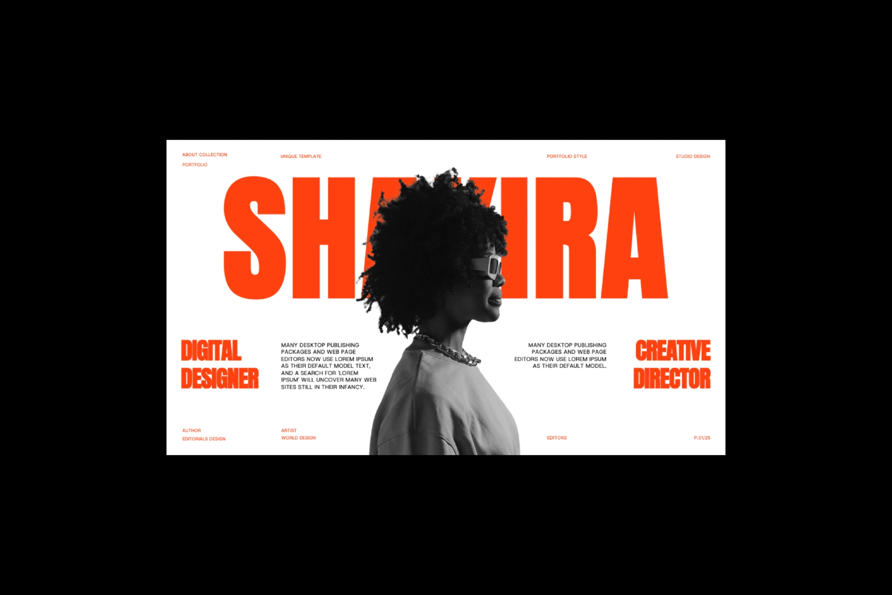 Shakira - Brand Strategy Keynote Template