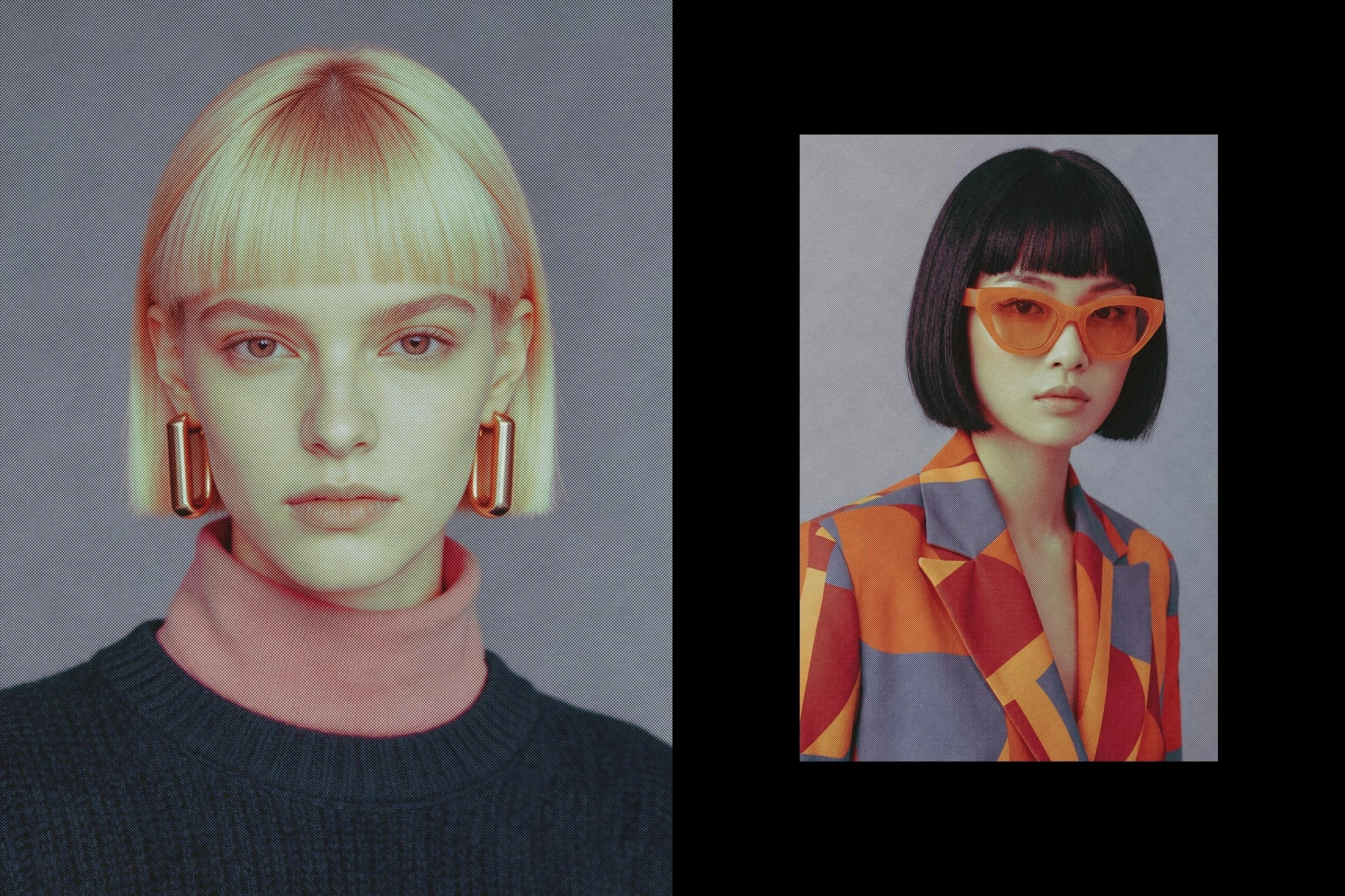 Retro Halftone Magazine Effect