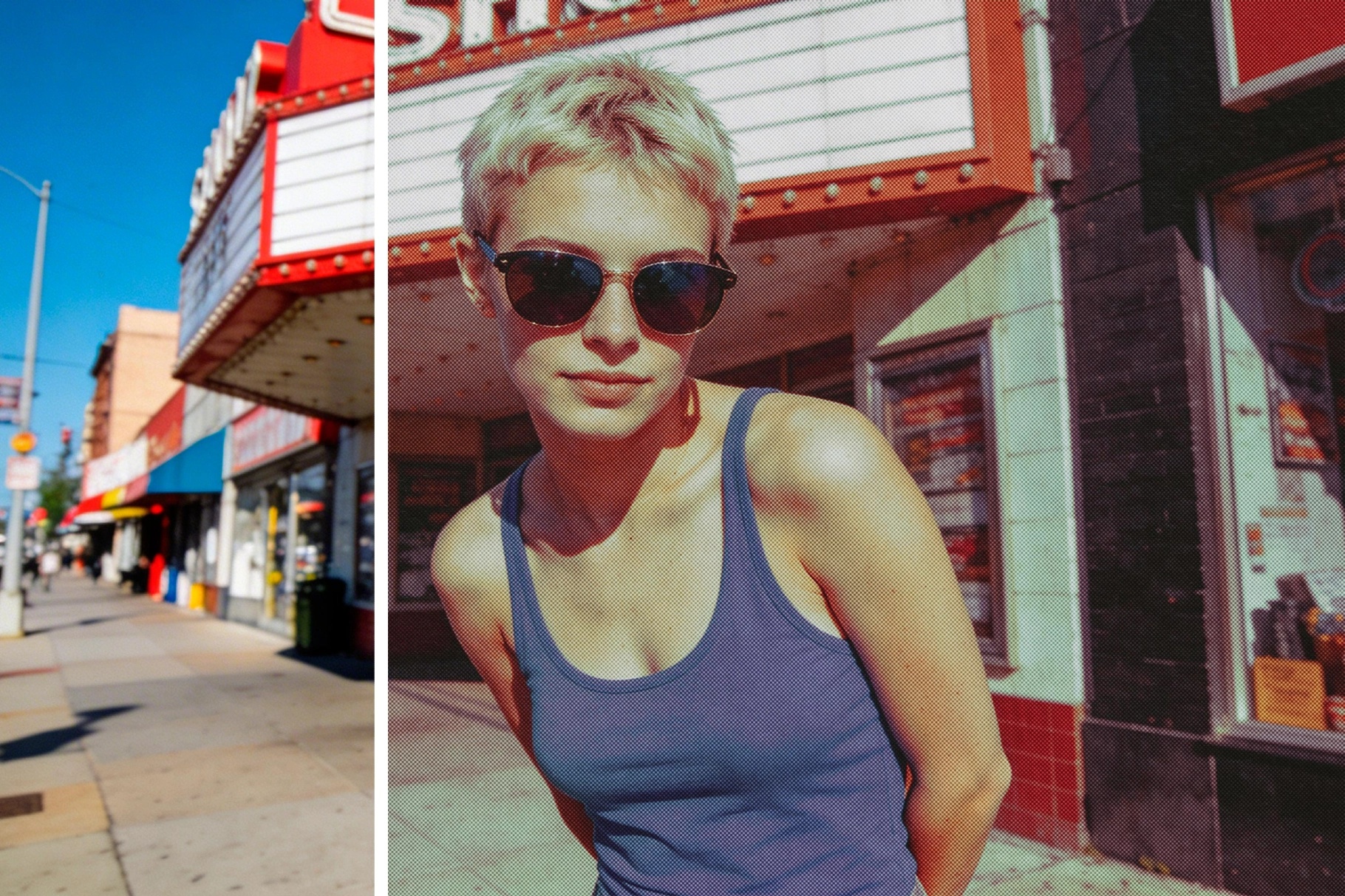 Retro Halftone Magazine Effect